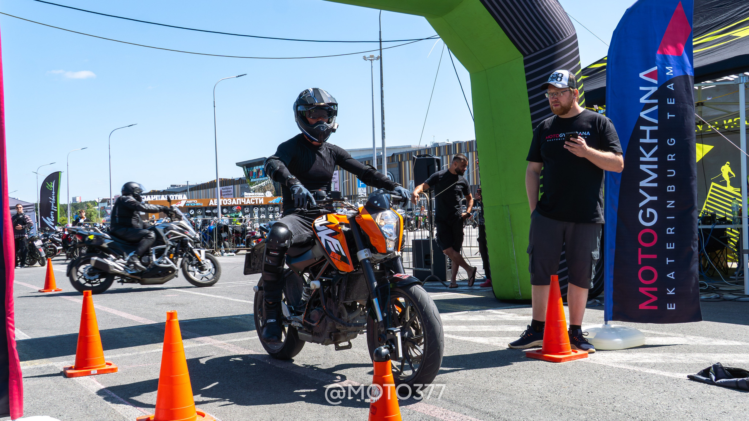 Motogymkhana CUP 1 Ekat 2025. Moto377