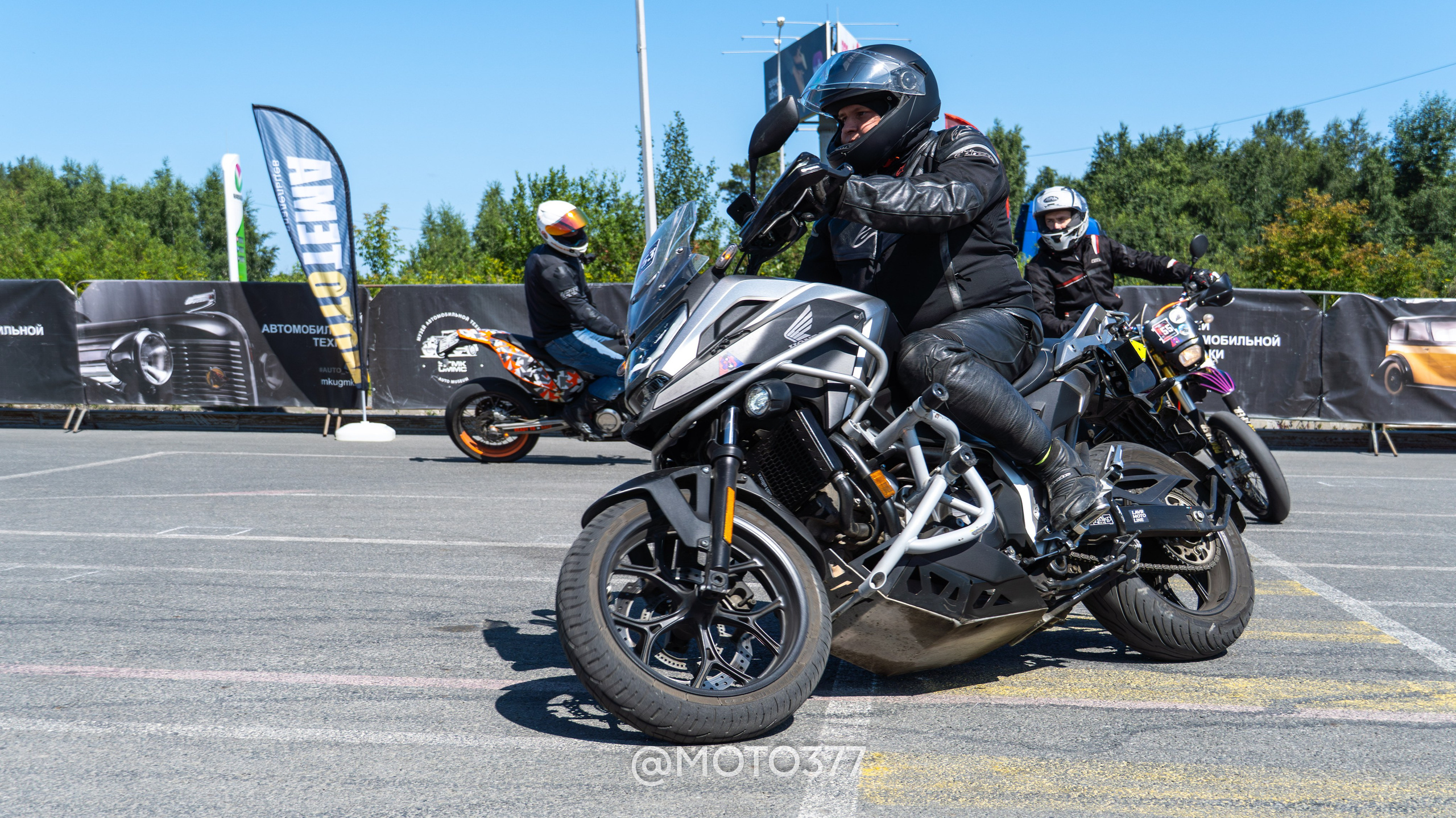 Motogymkhana CUP 1 Ekat 2025. Moto377