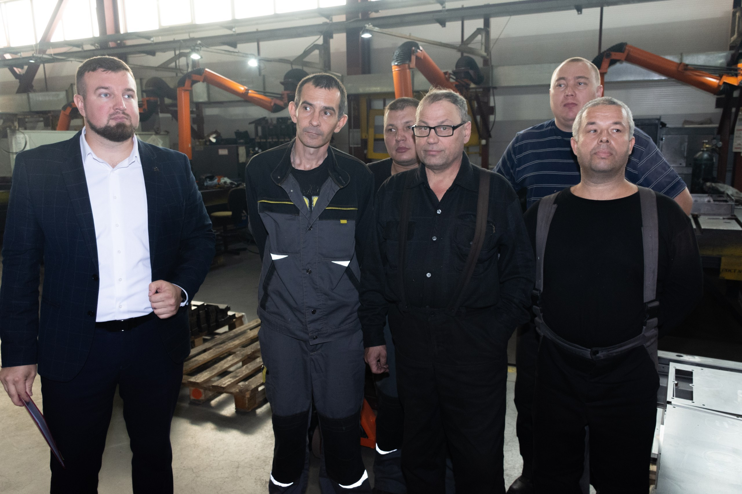 ЧКЗ Вручение благодарственных писем. Фотограф Максим Буряк