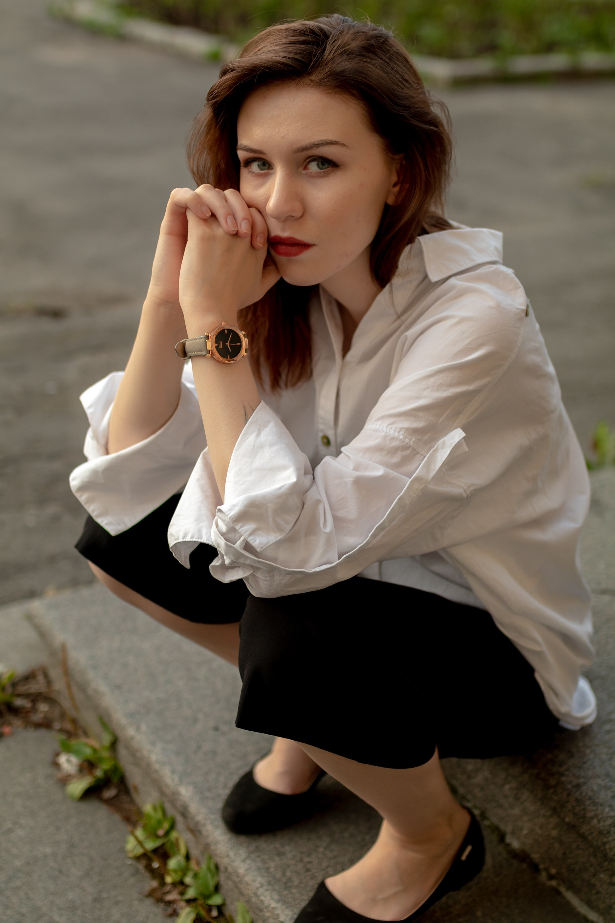 Полина Осенова. Прогулка. Портретный фотограф в Санкт-Петербурге Александр Быстрицкий