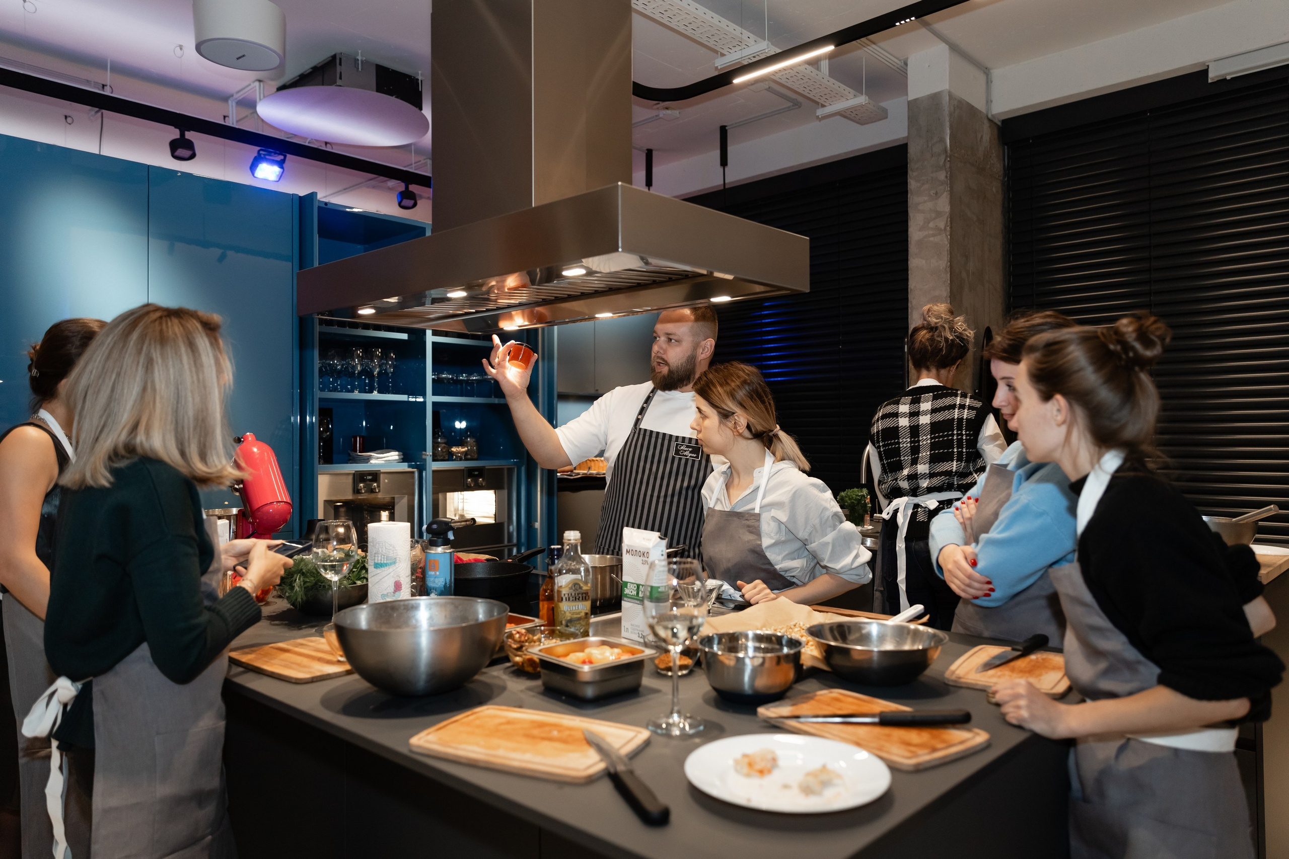 Кулинарный мастер-класс (Point of Experience). Татьяна Чернышова свадебный фотограф Москва