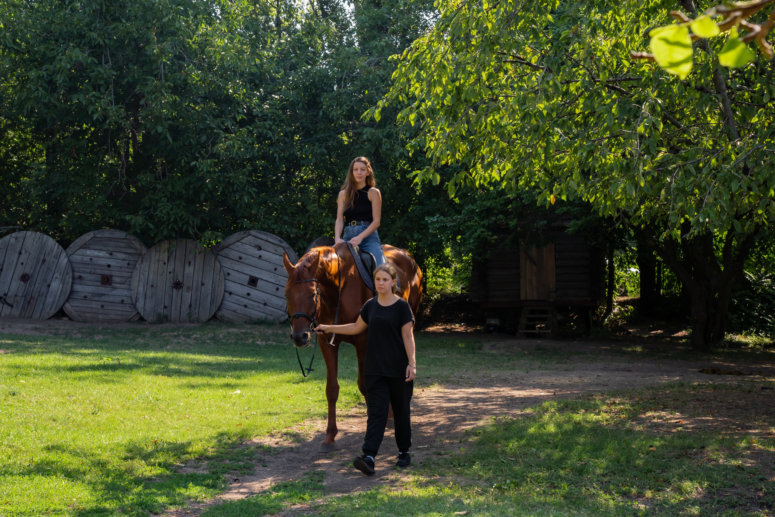 Конная прогулка. Фотограф Галина Нестерова