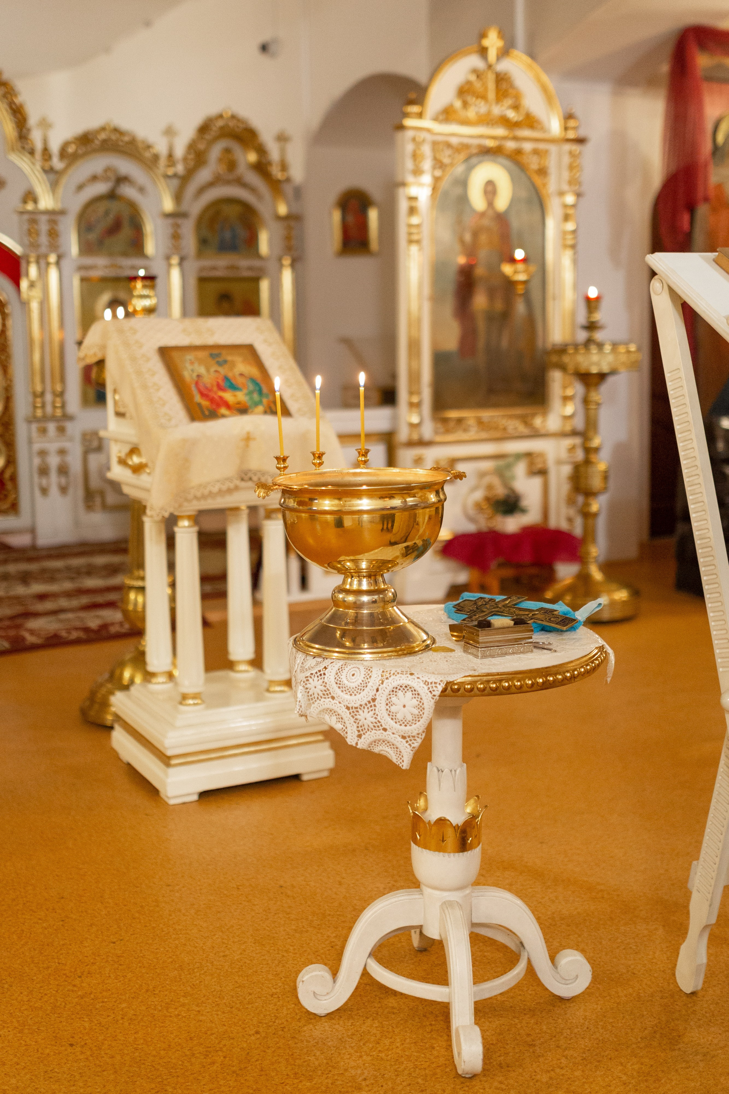 Таинство крещения. Фотограф Комаров Сергей