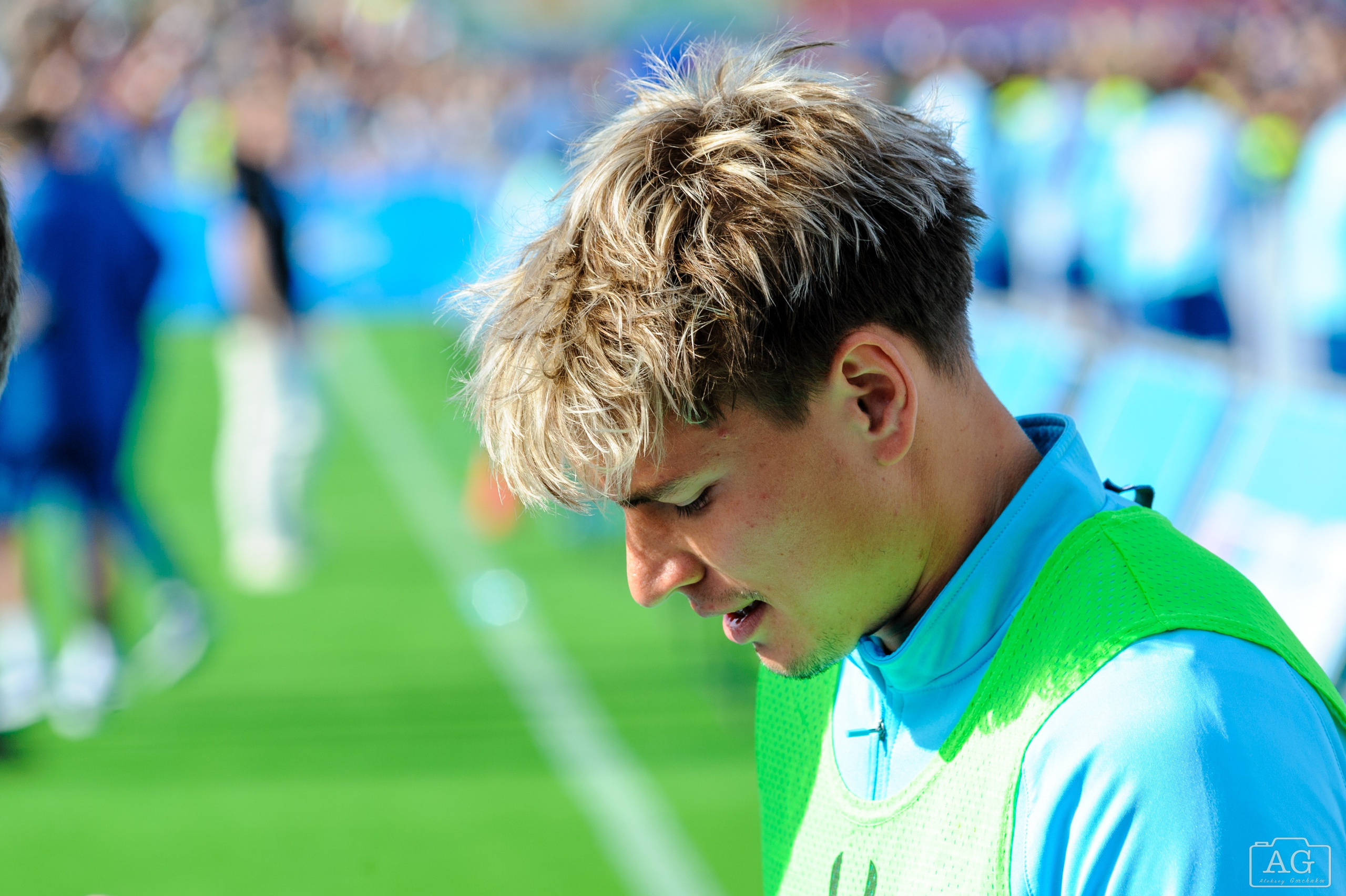 Открытая тренировка ФК «Зенит». Алексей Горчаков. Фотограф на ваш праздник