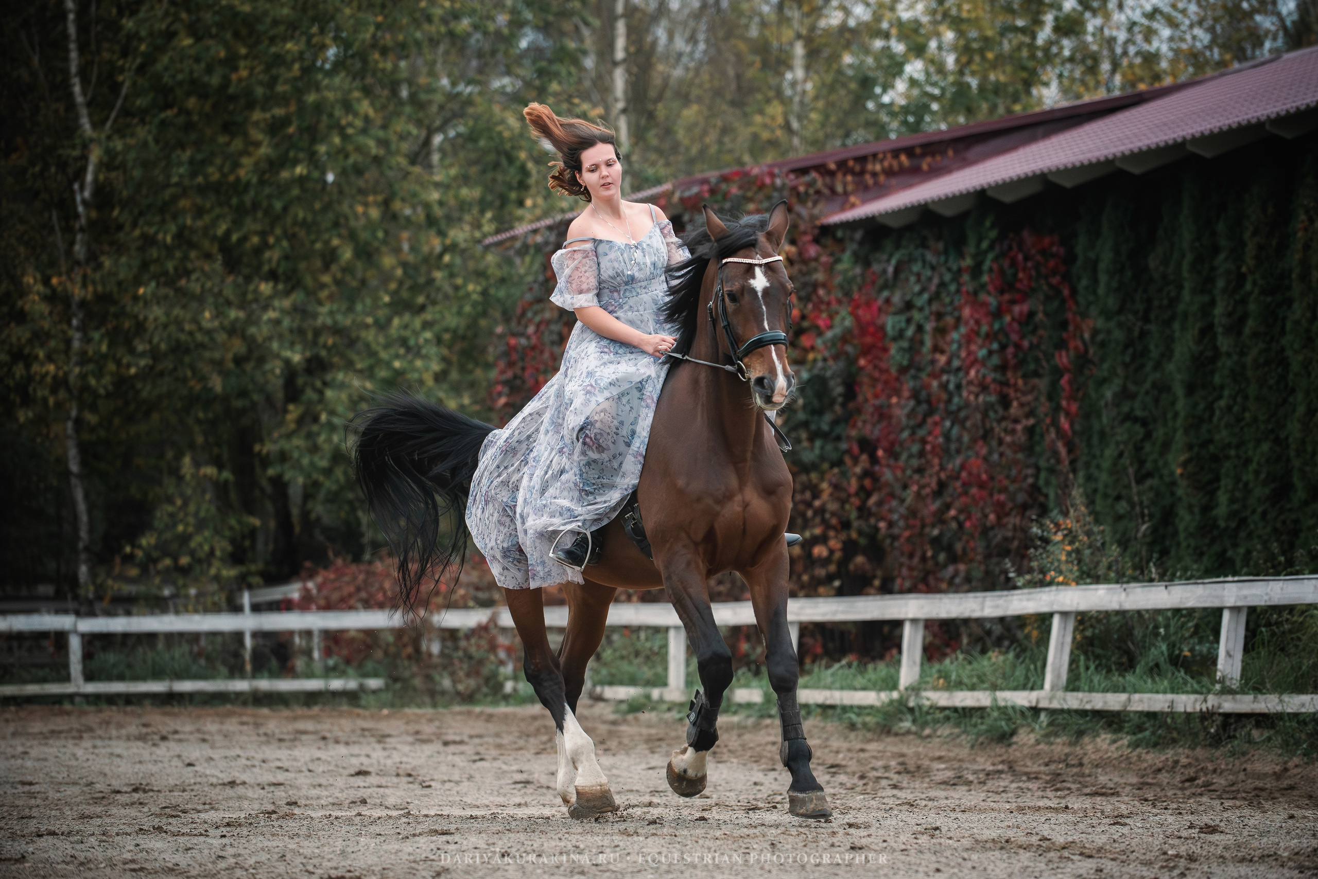 Василиса и ЛеМар. Конный фотограф Куракина Дарья • Фотосессии с лошадьми