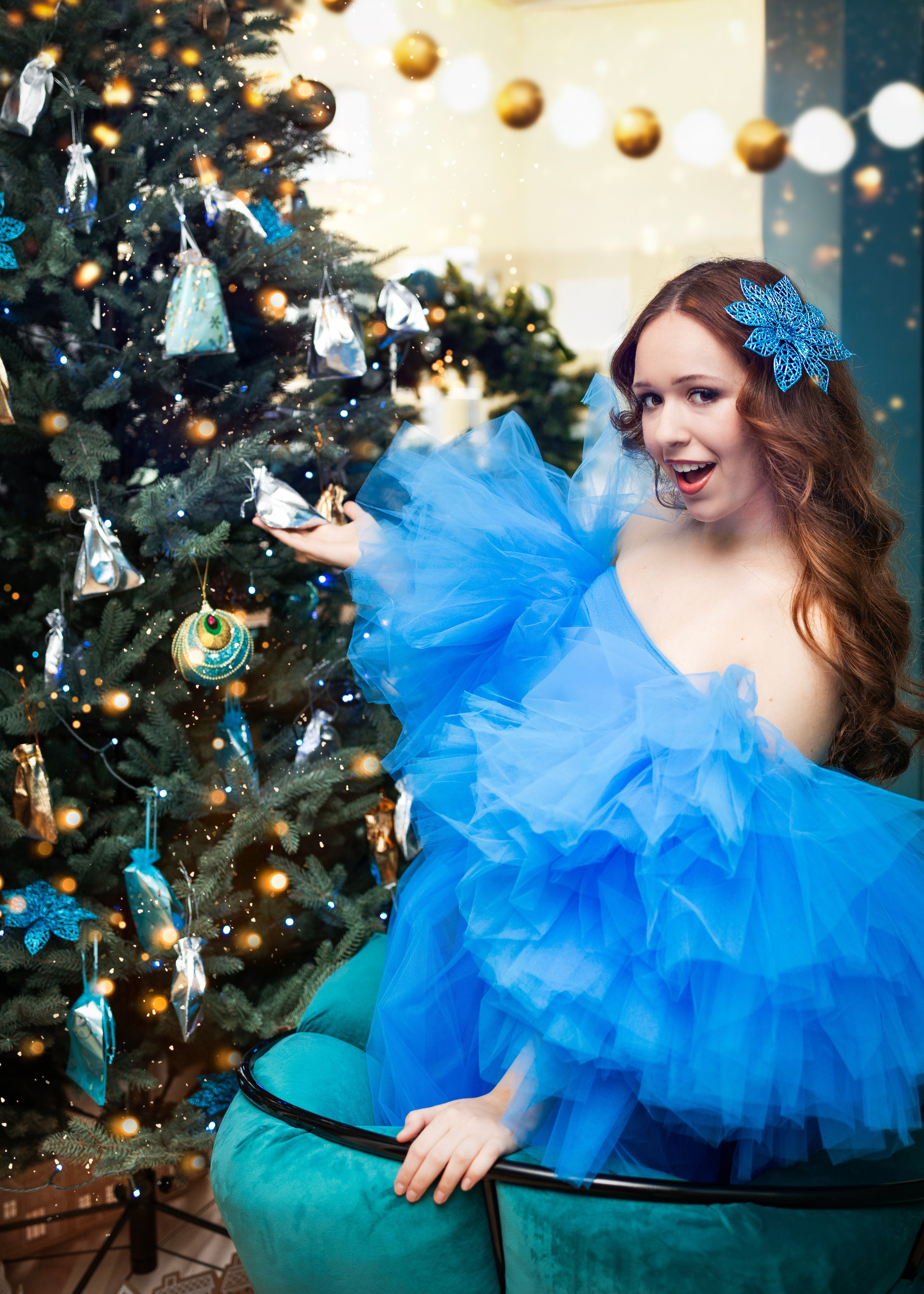 Christmas Angelina. Photographer in Munich