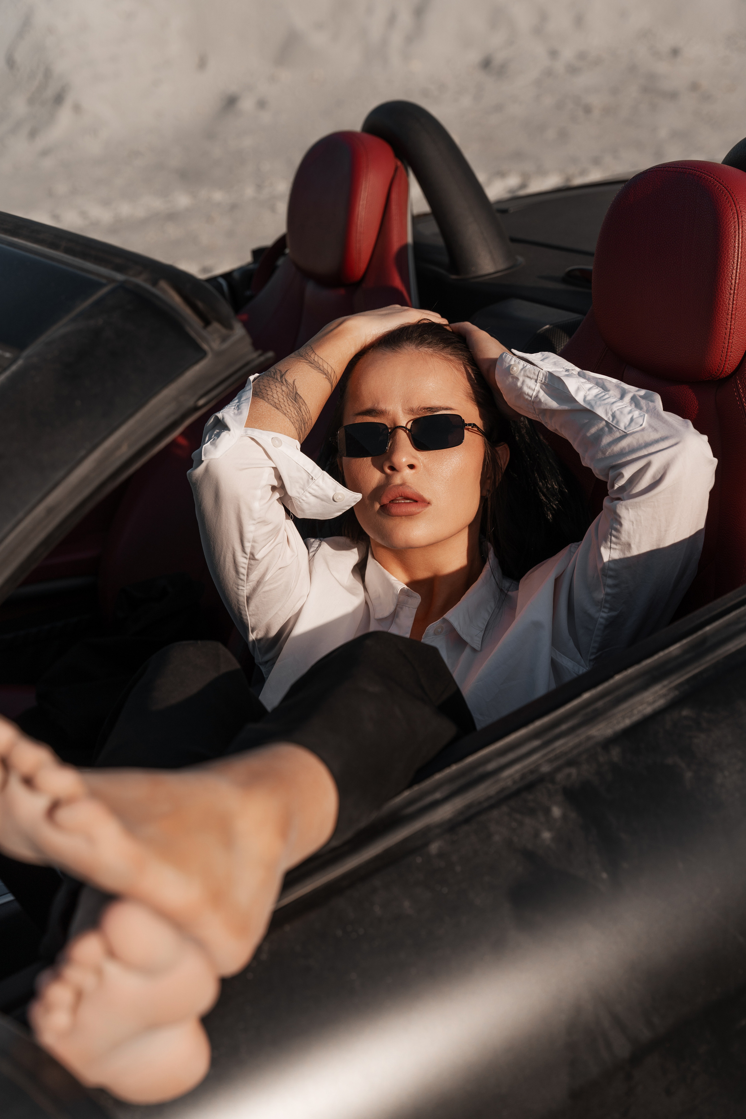 Девушка с кабриолетом. Саша Потапкин Фотограф. Сочи, Екатеринбург, Москва