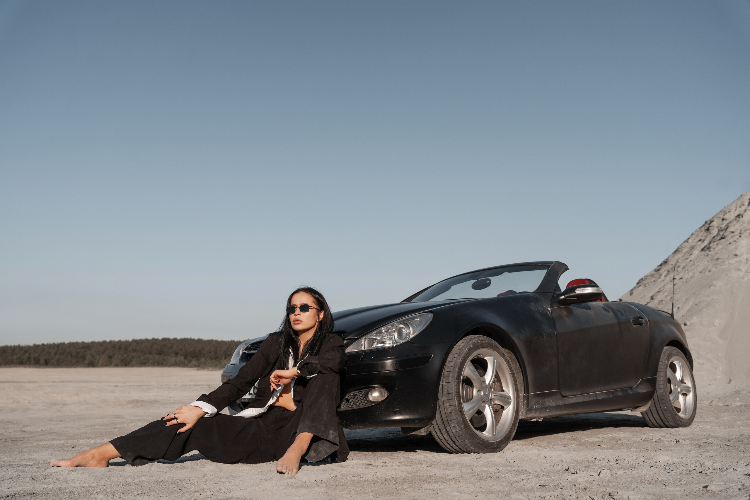 Девушка с кабриолетом. Саша Потапкин Фотограф. Сочи, Екатеринбург, Москва