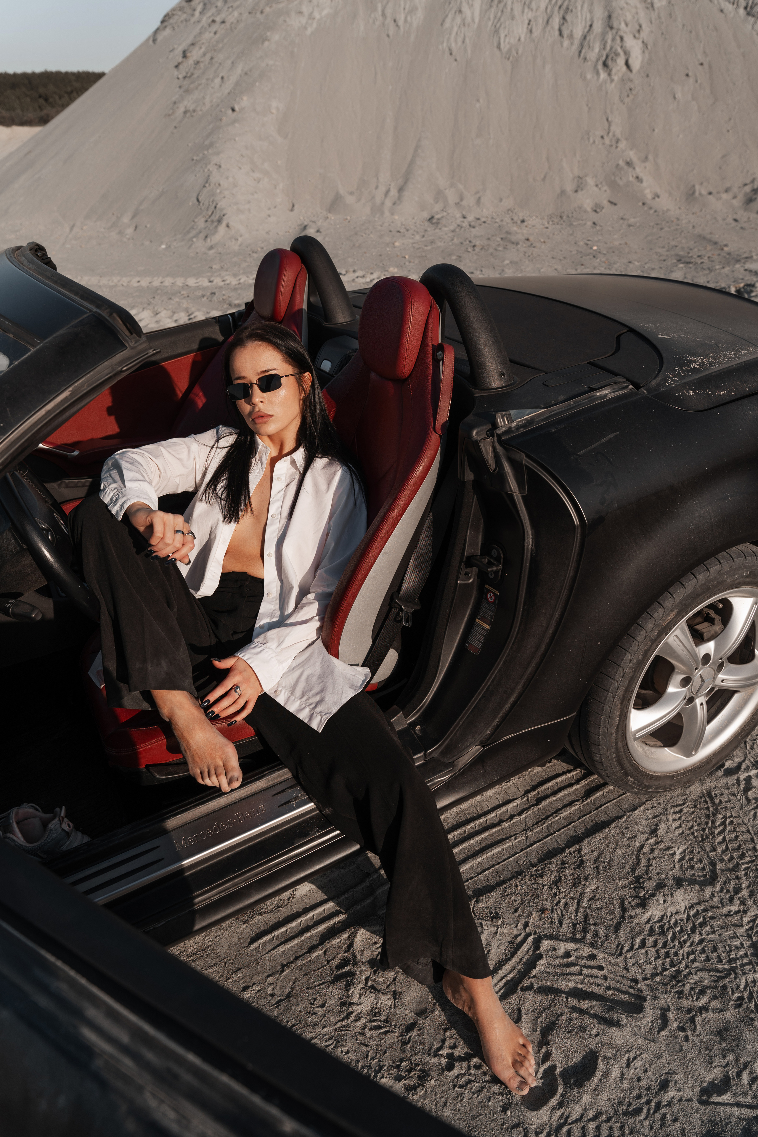 Девушка с кабриолетом. Саша Потапкин Фотограф. Сочи, Екатеринбург, Москва