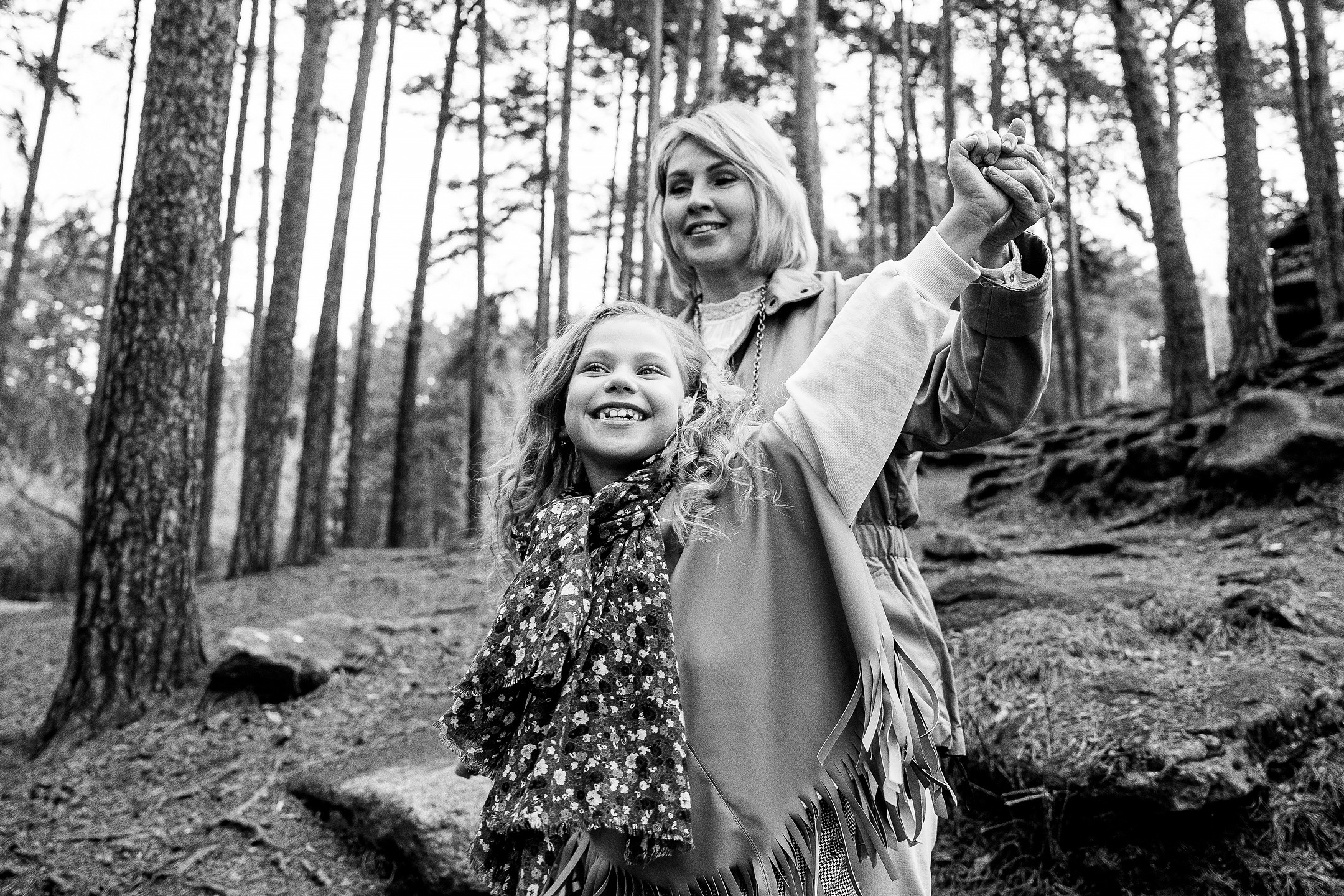 Стилизованная семейная фотосессия в городском парке. Саша Потапкин Фотограф. Сочи, Екатеринбург, Москва