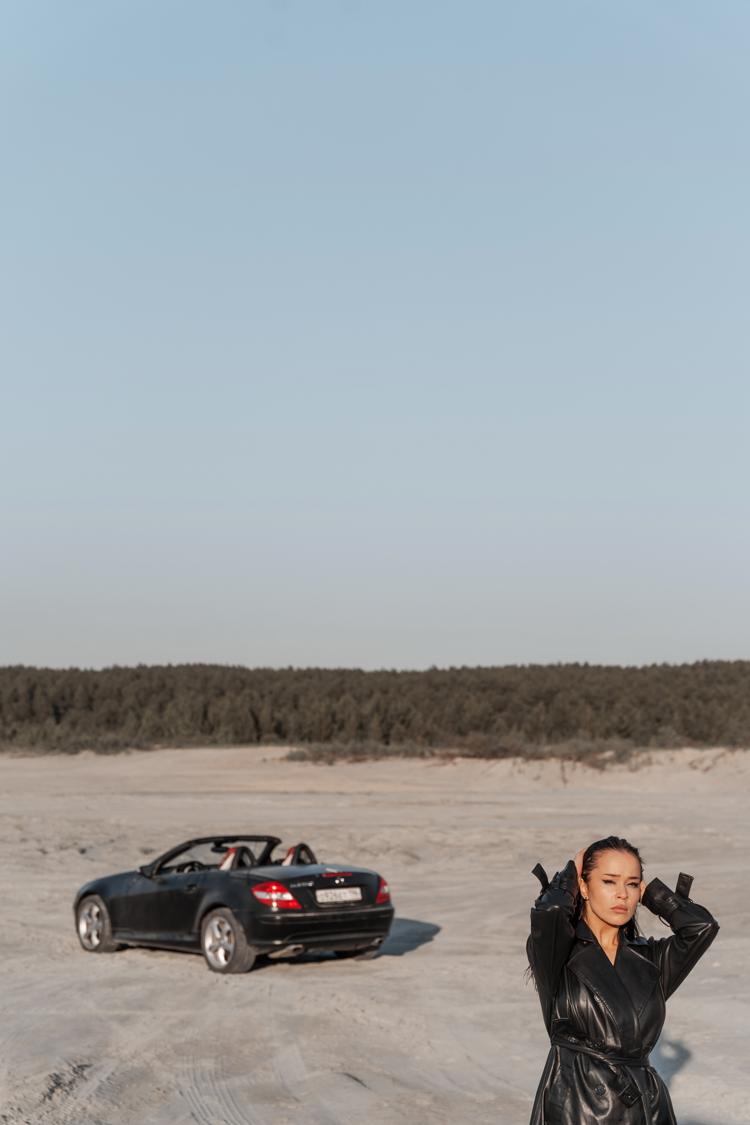 Девушка с кабриолетом. Саша Потапкин Фотограф. Сочи, Екатеринбург, Москва