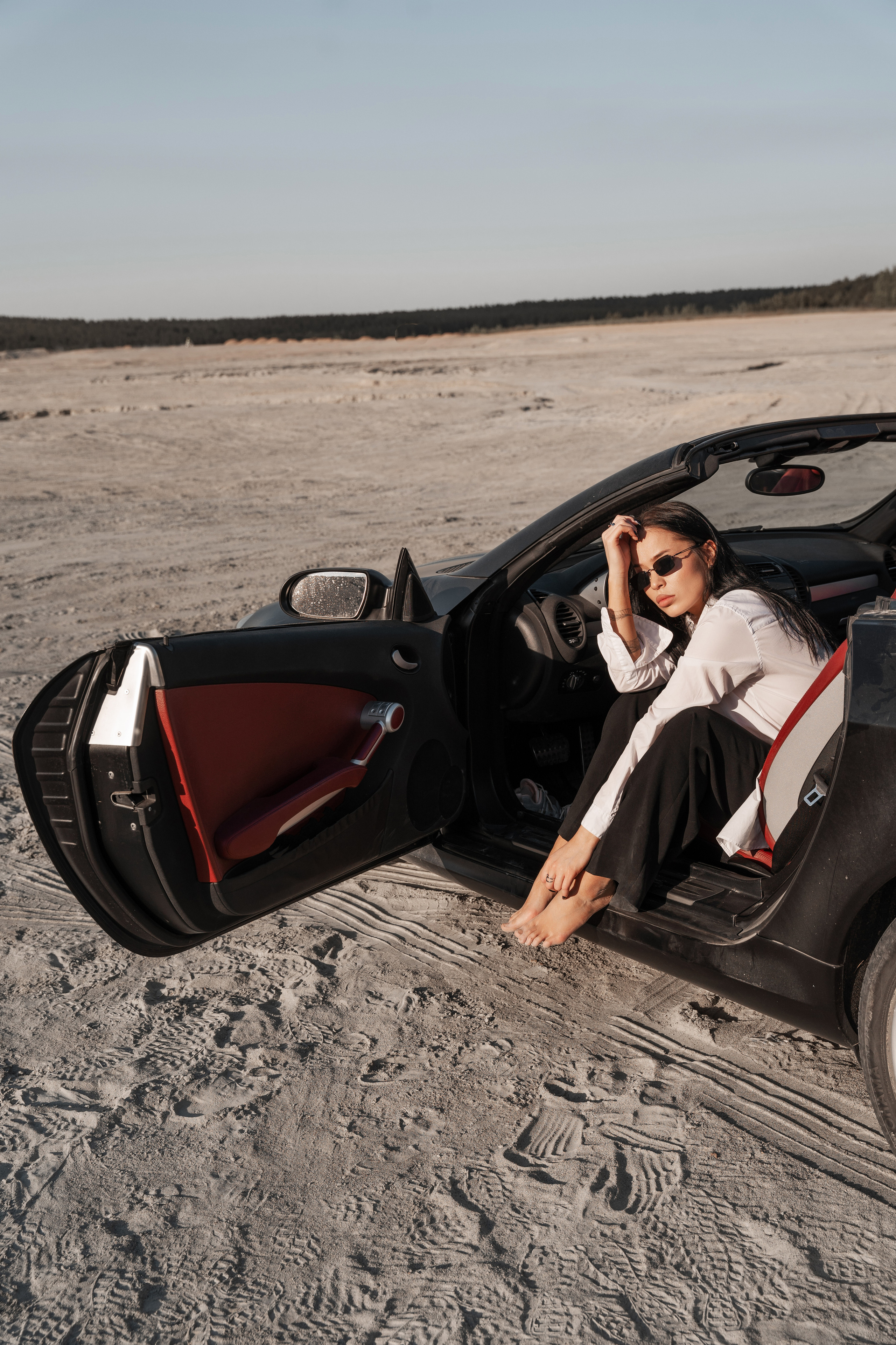 Девушка с кабриолетом. Саша Потапкин Фотограф. Сочи, Екатеринбург, Москва