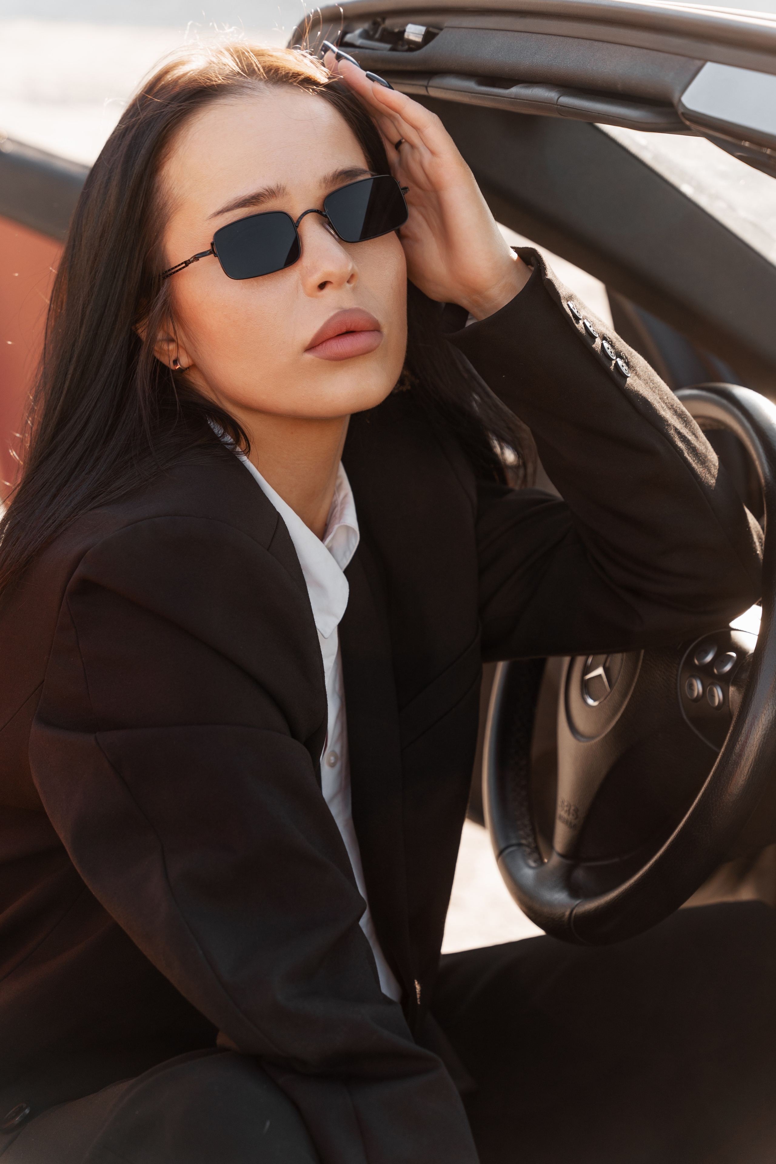 Девушка с кабриолетом. Саша Потапкин Фотограф. Сочи, Екатеринбург, Москва