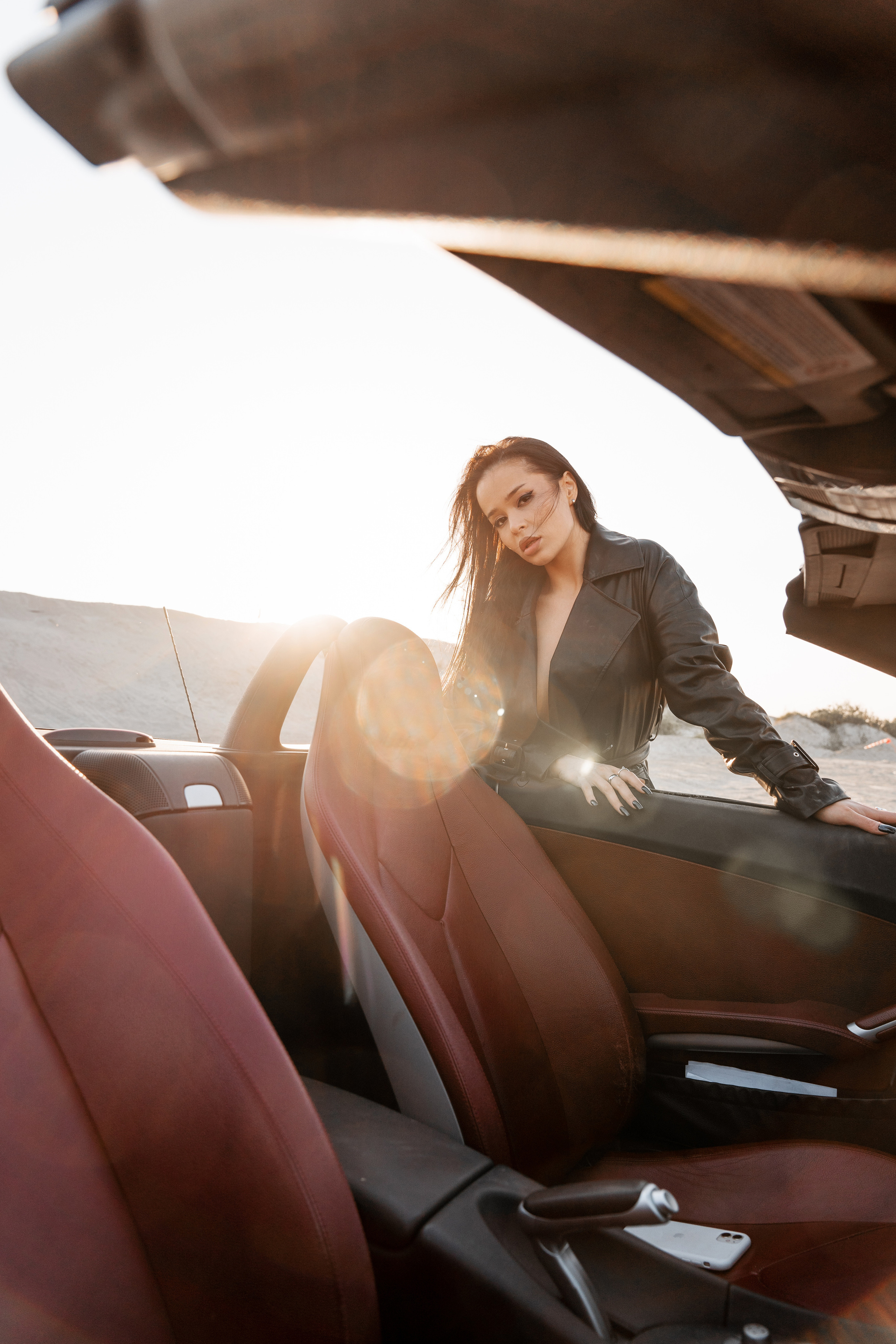 Девушка с кабриолетом. Саша Потапкин Фотограф. Сочи, Екатеринбург, Москва