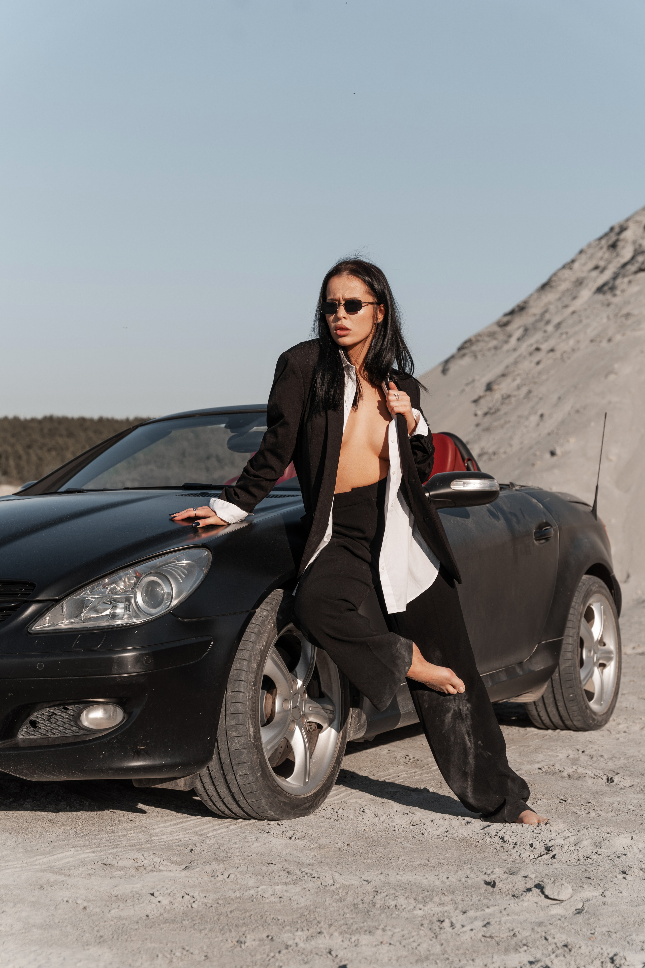 Девушка с кабриолетом. Саша Потапкин Фотограф. Сочи, Екатеринбург, Москва