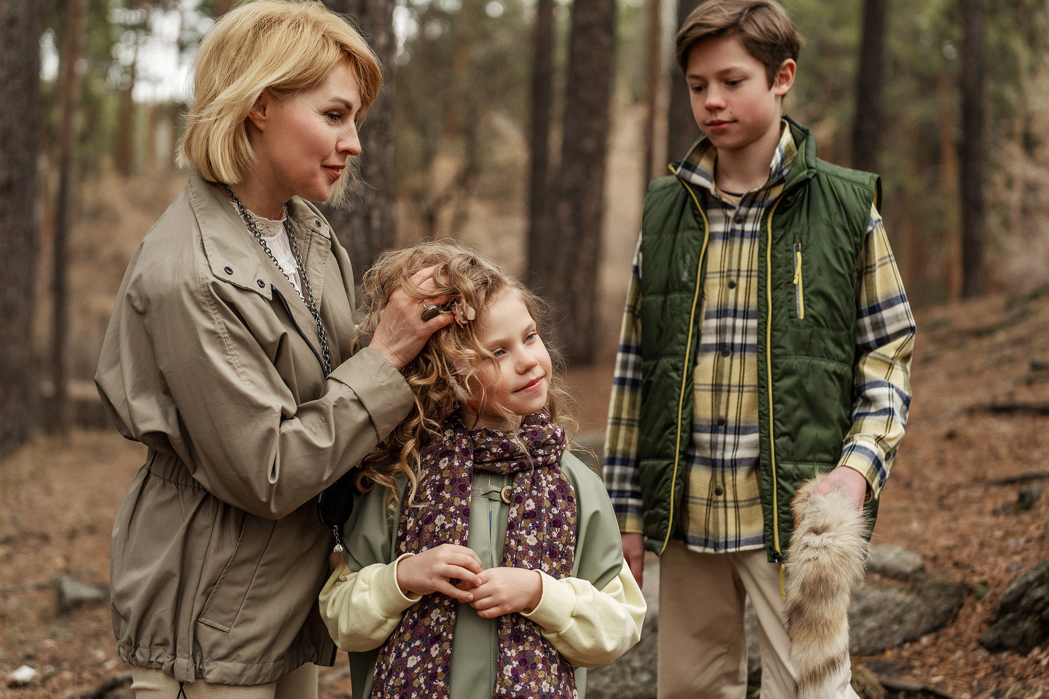 Стилизованная семейная фотосессия в городском парке. Саша Потапкин Фотограф. Сочи, Екатеринбург, Москва