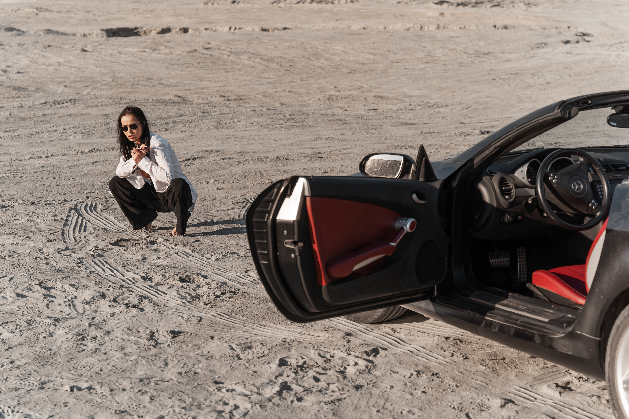 Девушка с кабриолетом. Саша Потапкин Фотограф. Сочи, Екатеринбург, Москва