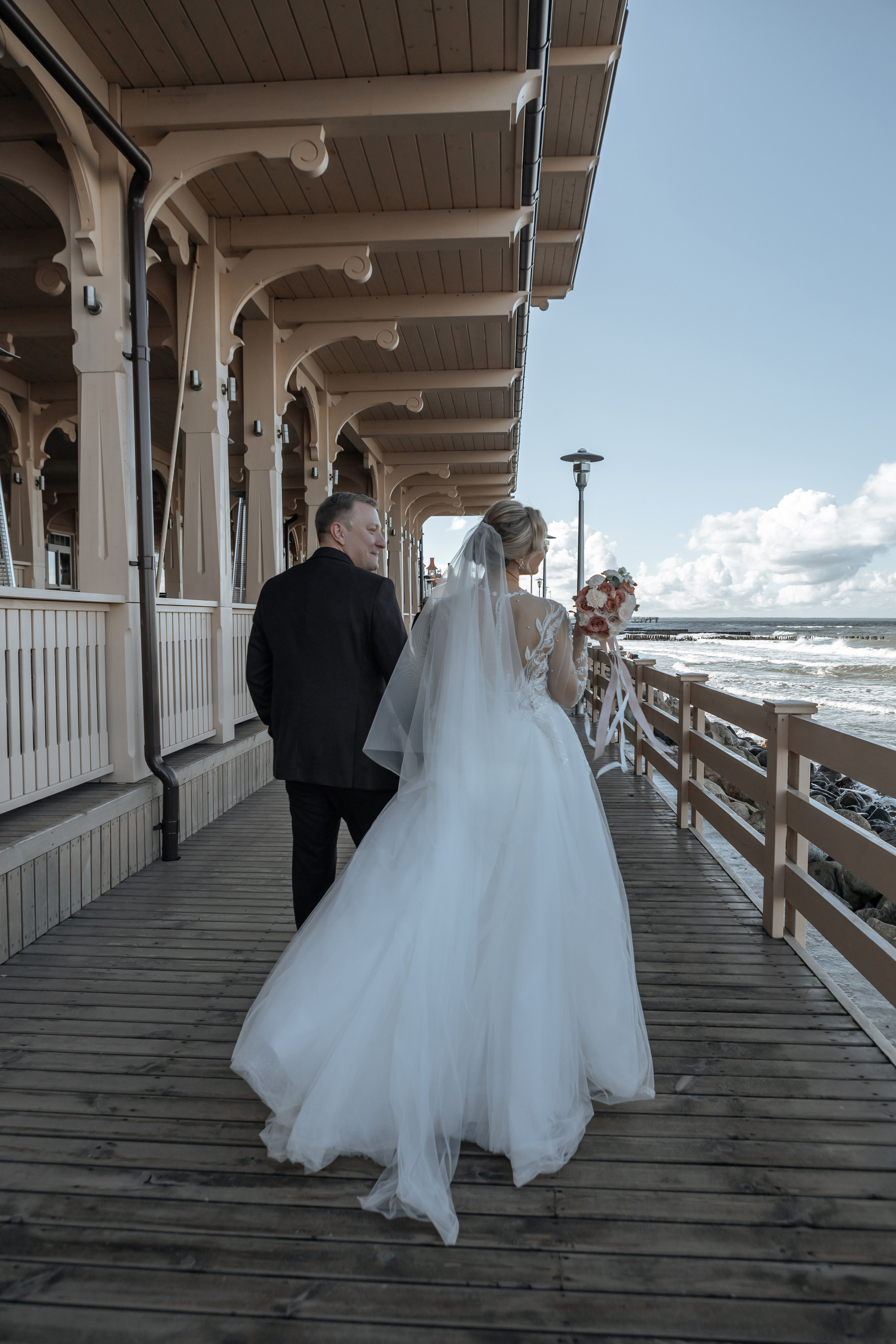 Свадьба на Балтийском море. Свадебный фотограф  Калининград | Москва|