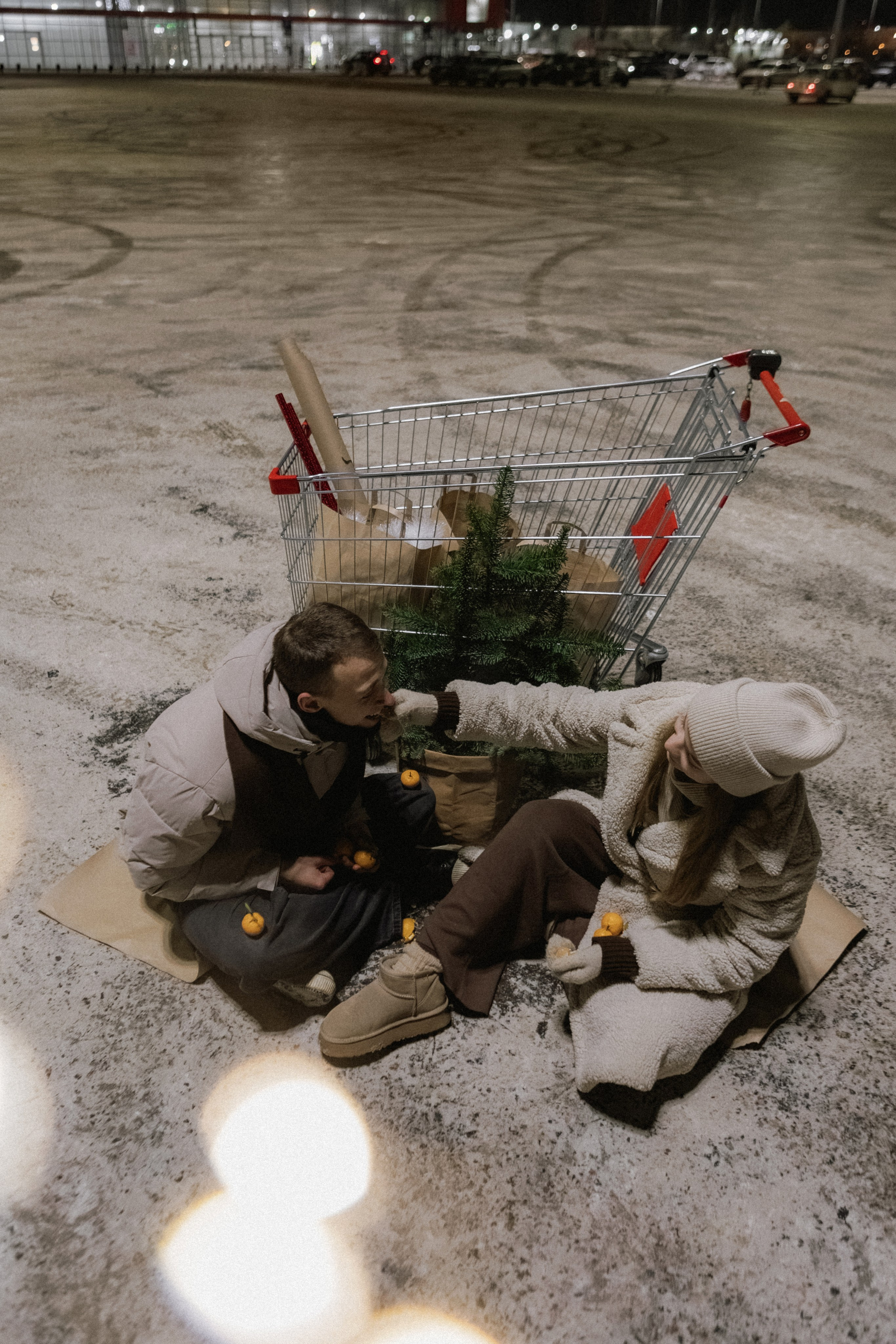 Зимняя лавстори. Фотограф в Москве Таша Логинова