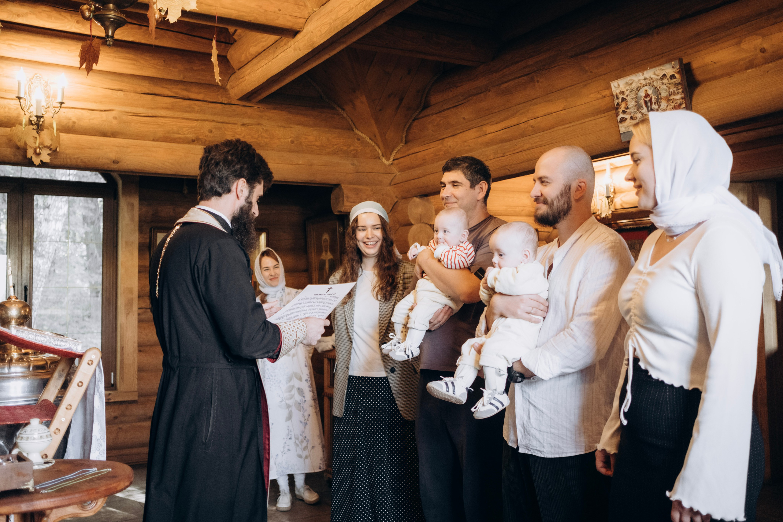 Крещение Луки и Ефима. Главная