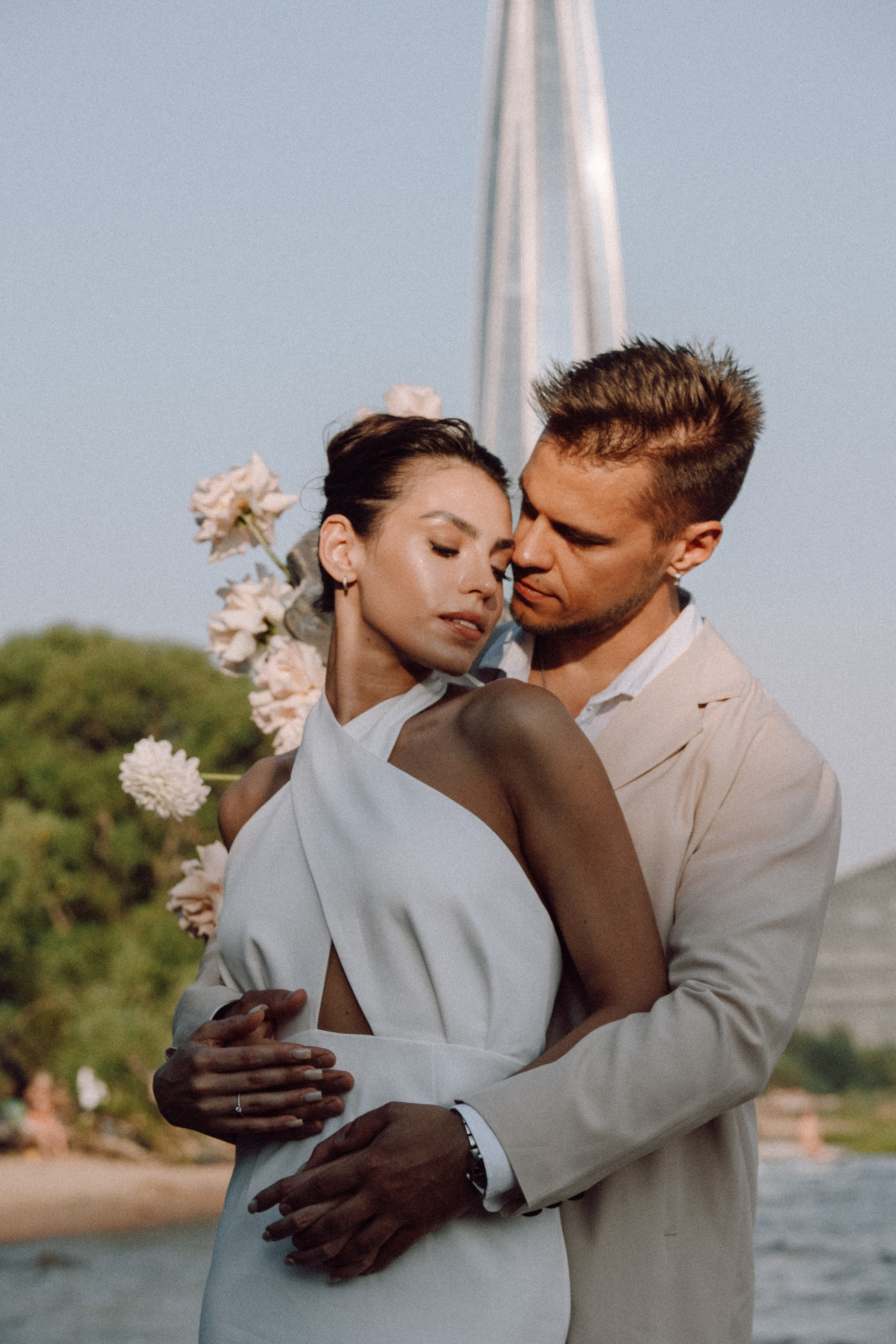 СВАДЕБНАЯ ФОТОСЕССИЯ ВЫЕЗДНОЙ ЦЕРЕМОНИИ (ФИНСКИЙ ЗАЛИВ). Профессиональный фотограф, Санкт-Петербург — Виктория Богомолова