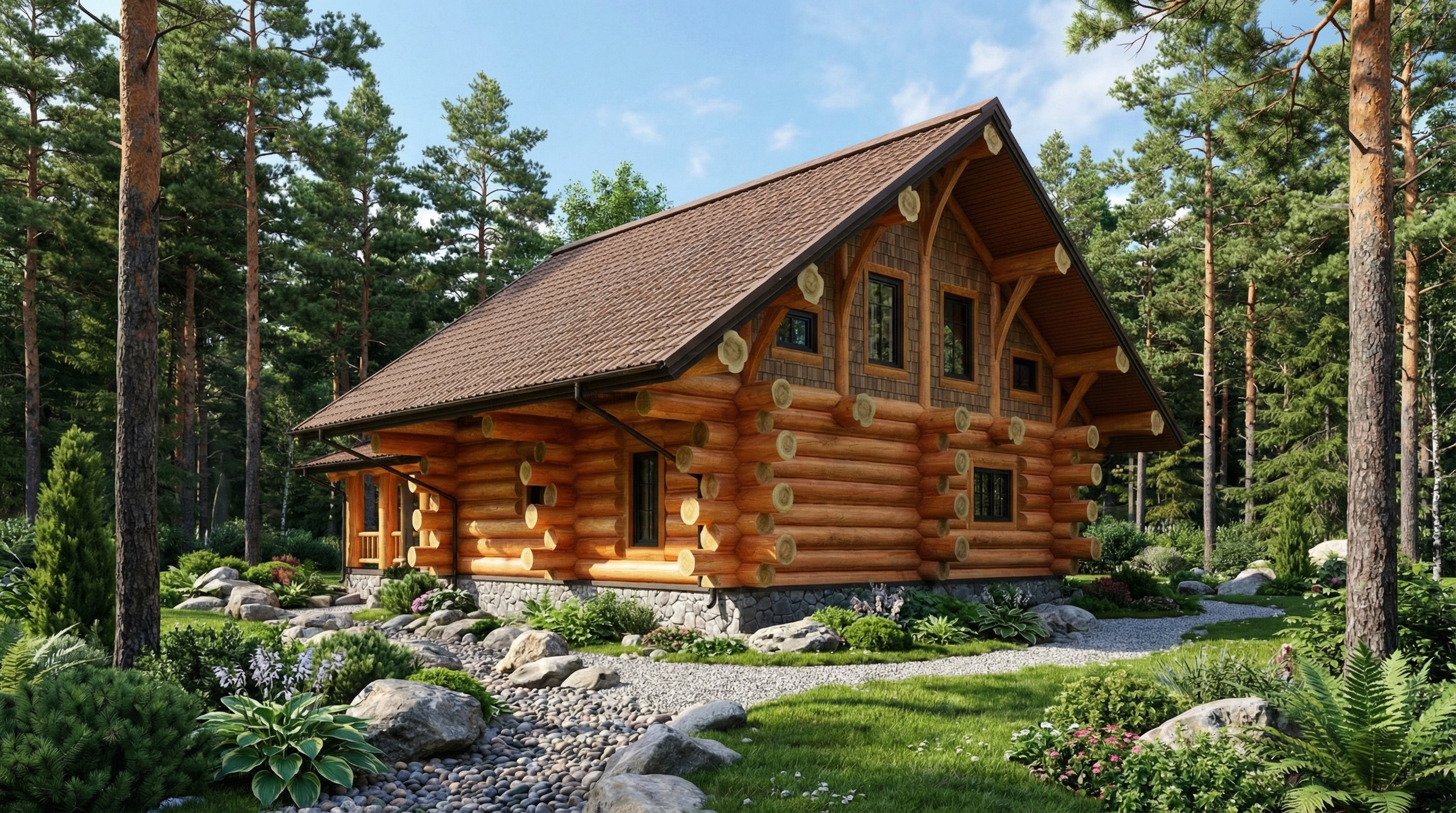 Канадец 150 м². Архитектор Касаткин и Партнёры