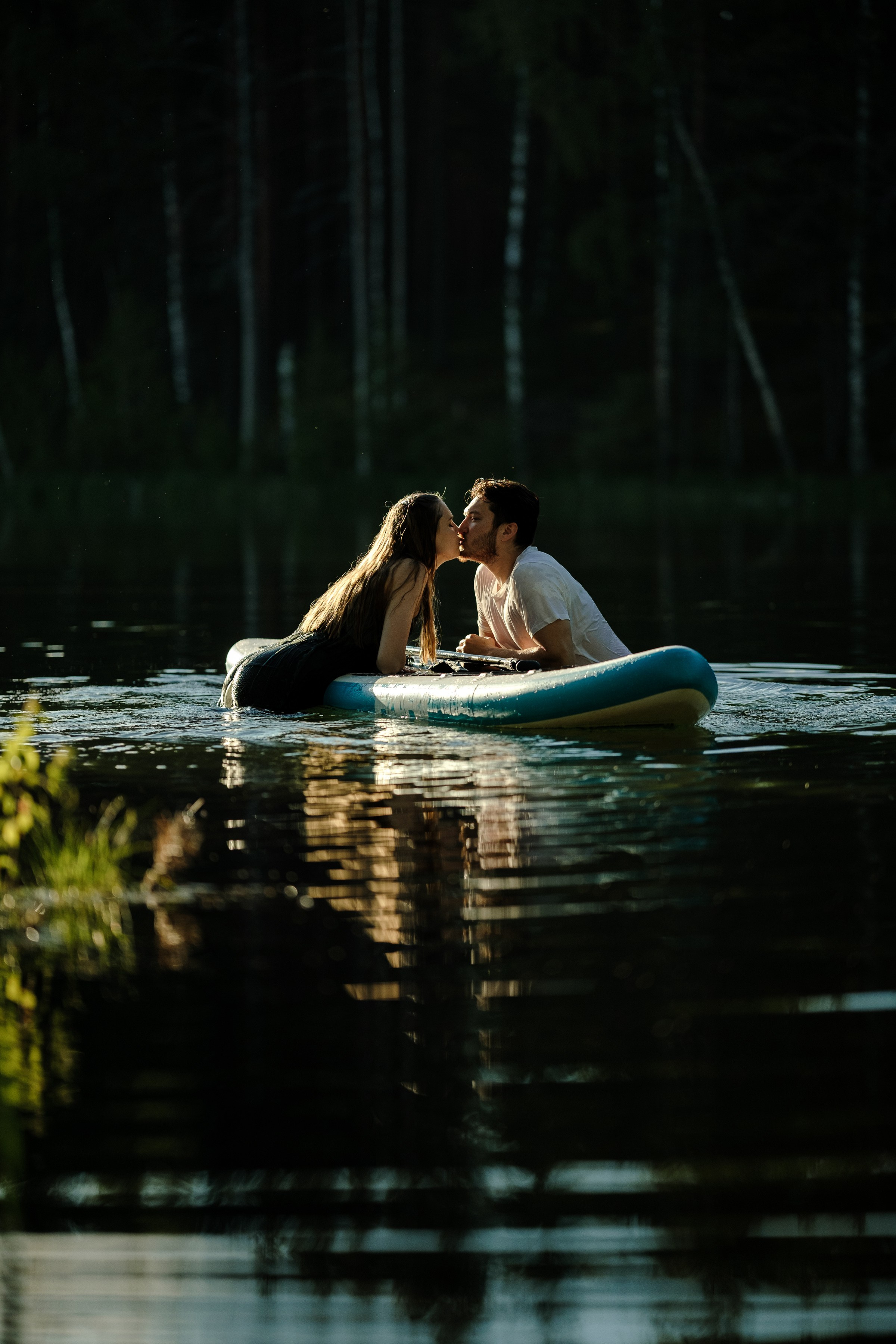 Петя и Лина, на сапах. Интерьерный фотограф и видеограф в Санкт-Петербурге Вадим Балбашевский