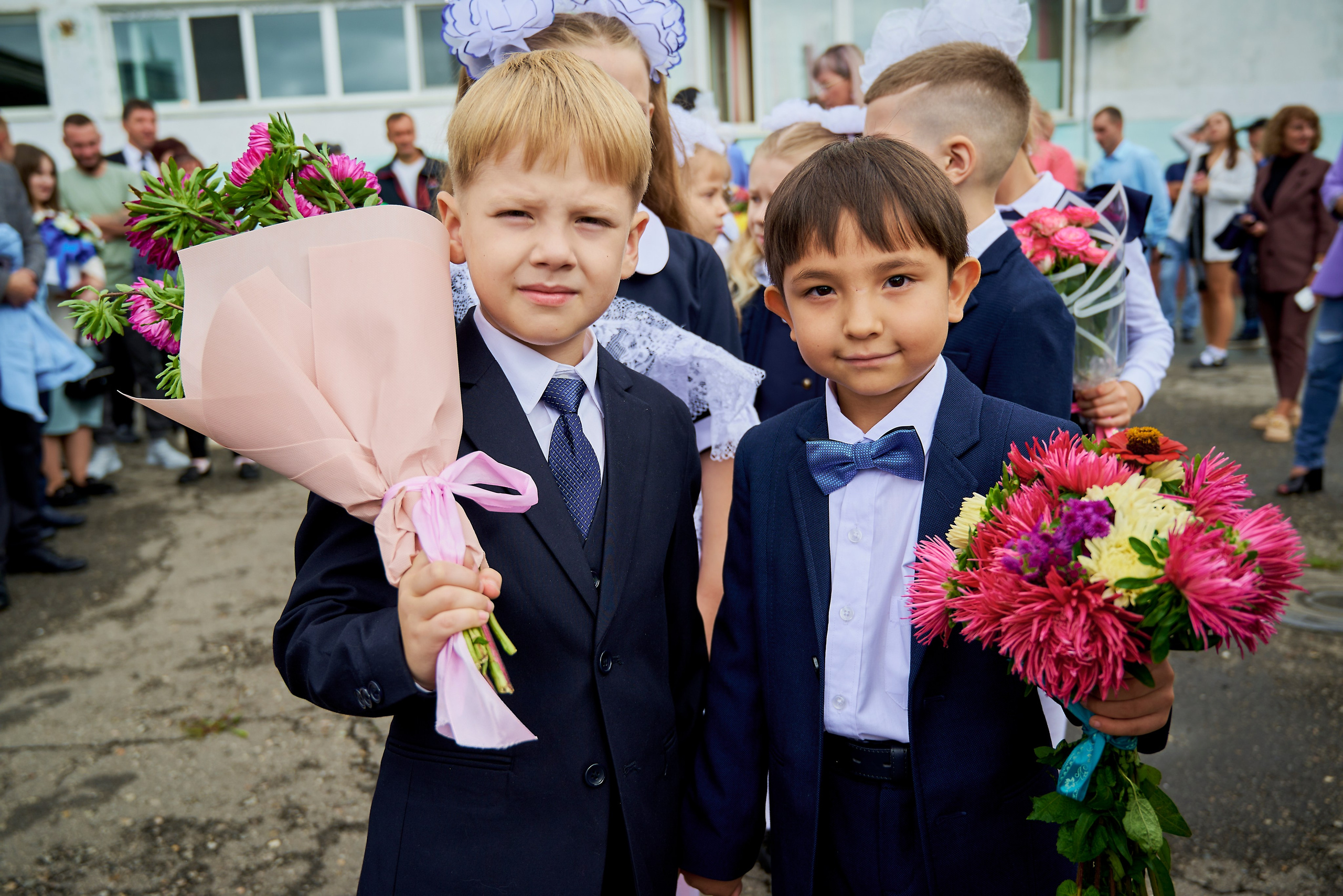 Первый раз в 1-й класс. Фотостудия «Юла»