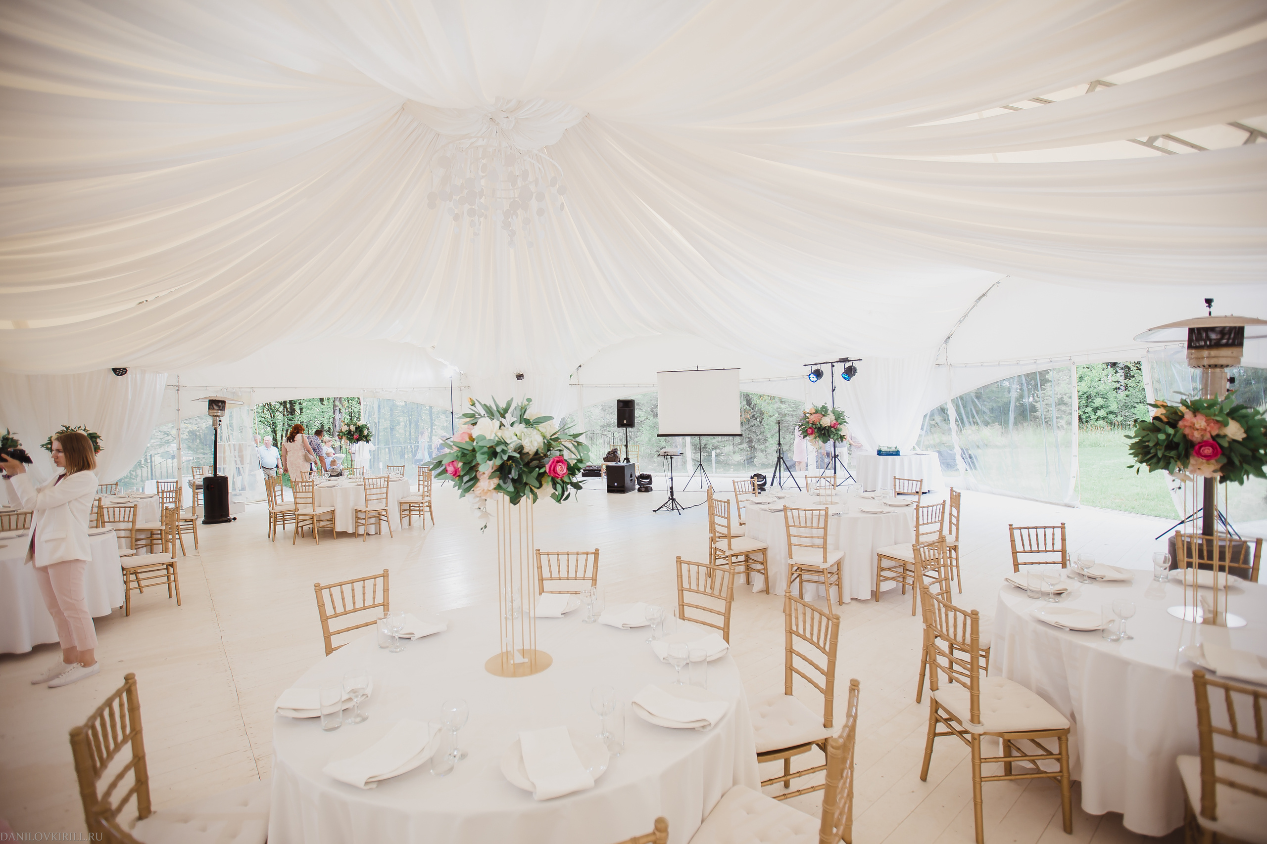 Свадьба в шатре. Wedding photographer in California