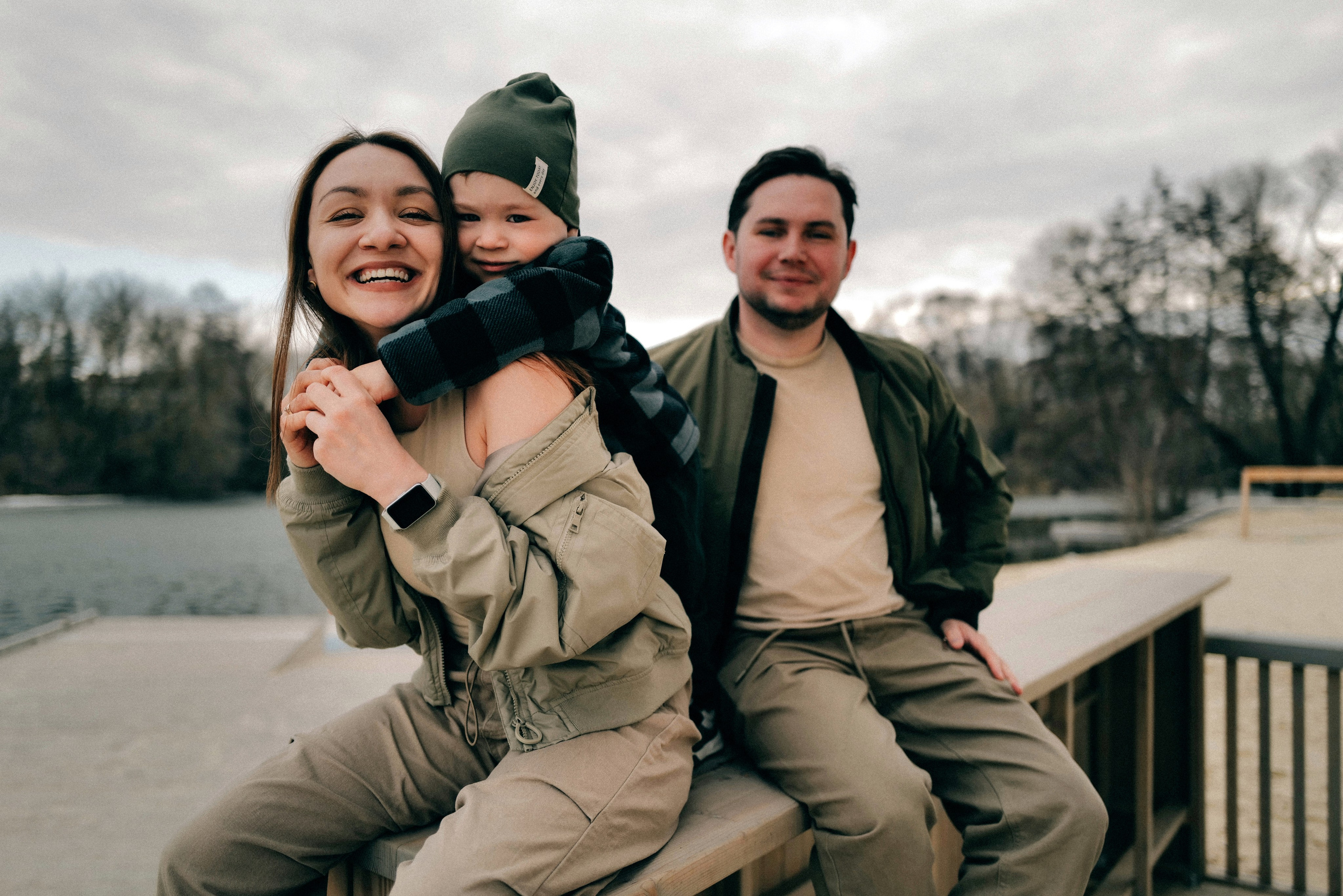 Таня, Сережа и Егор. Фотограф София Комкина