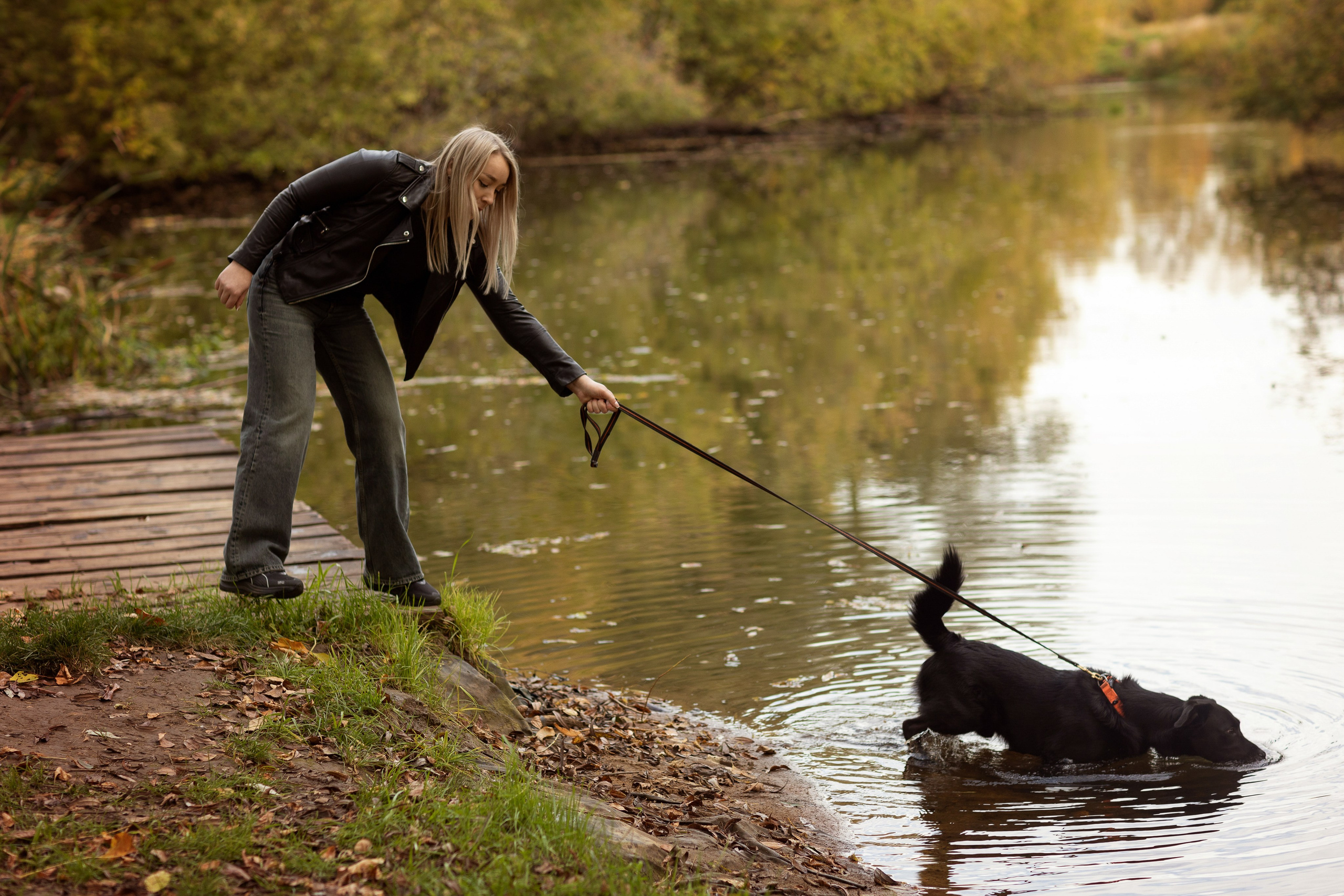 Анастасия и Балу. Фотограф — Анималист Наталья Тямушева