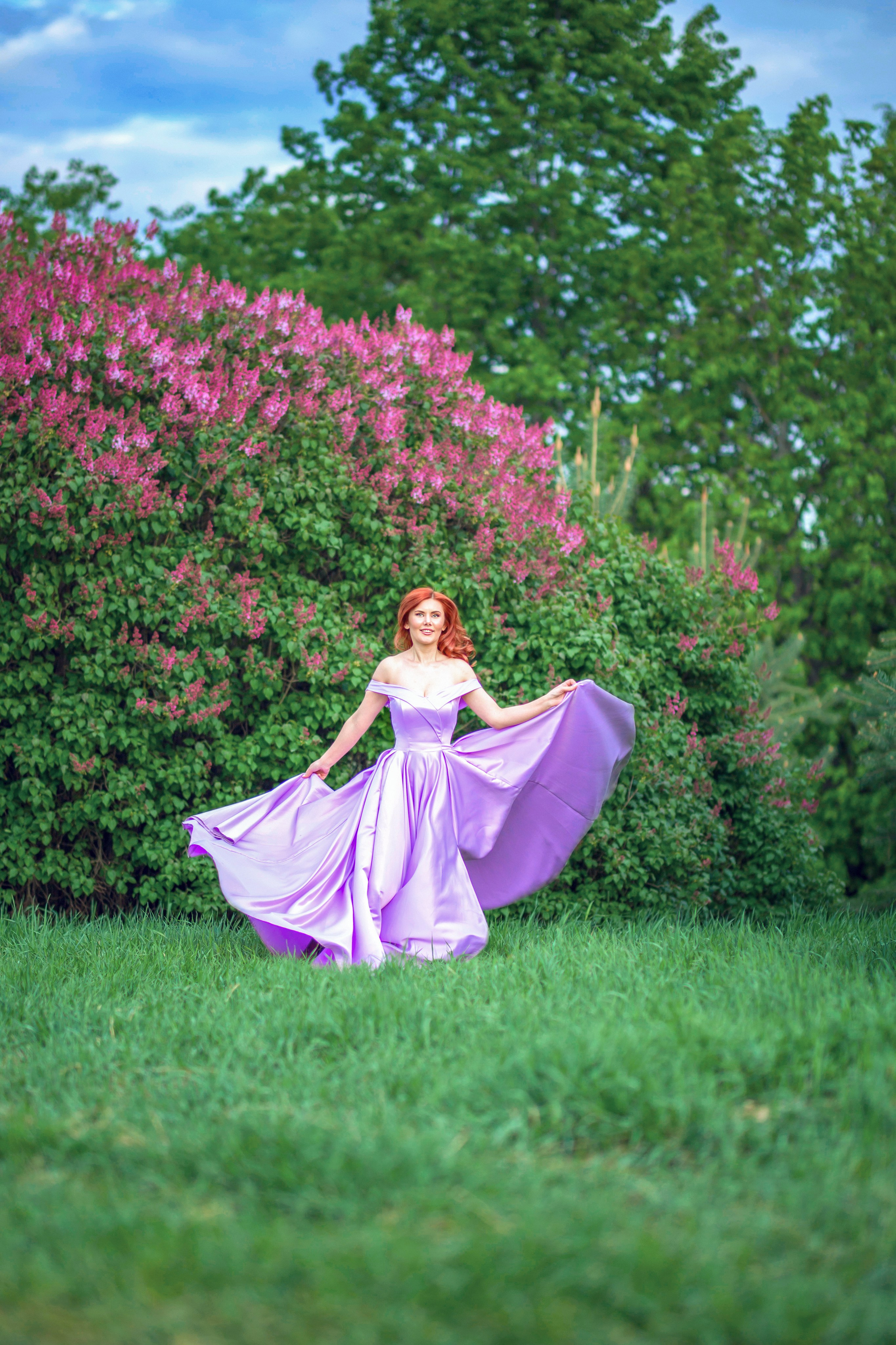 Съемки в ЦВЕТЕНИИ. Фотограф Алина Лебедь