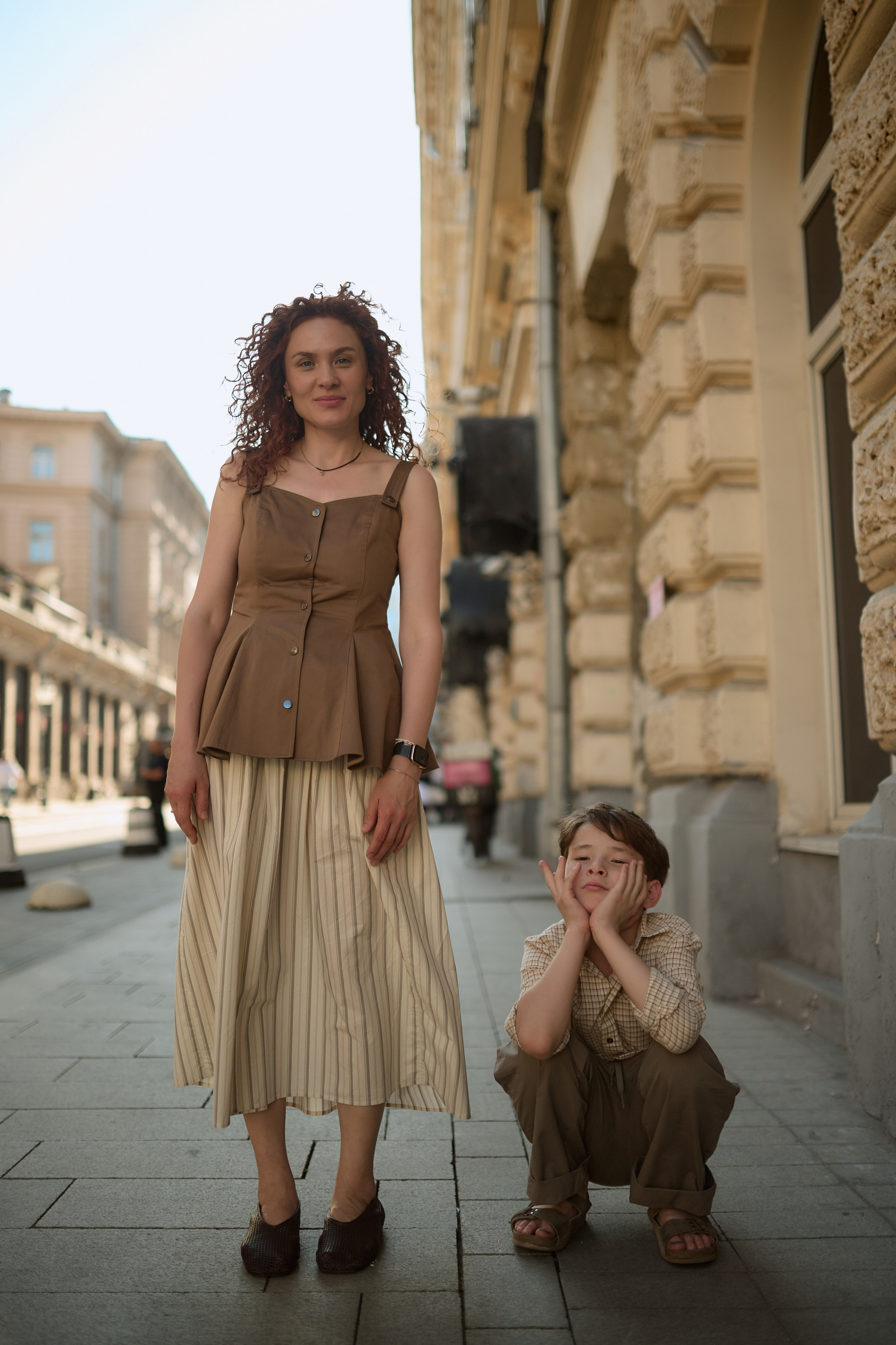 Олеся и Вова в центре Москвы. Семейный и свадебный lifestyle-фотограф в Москве Мария Петрова