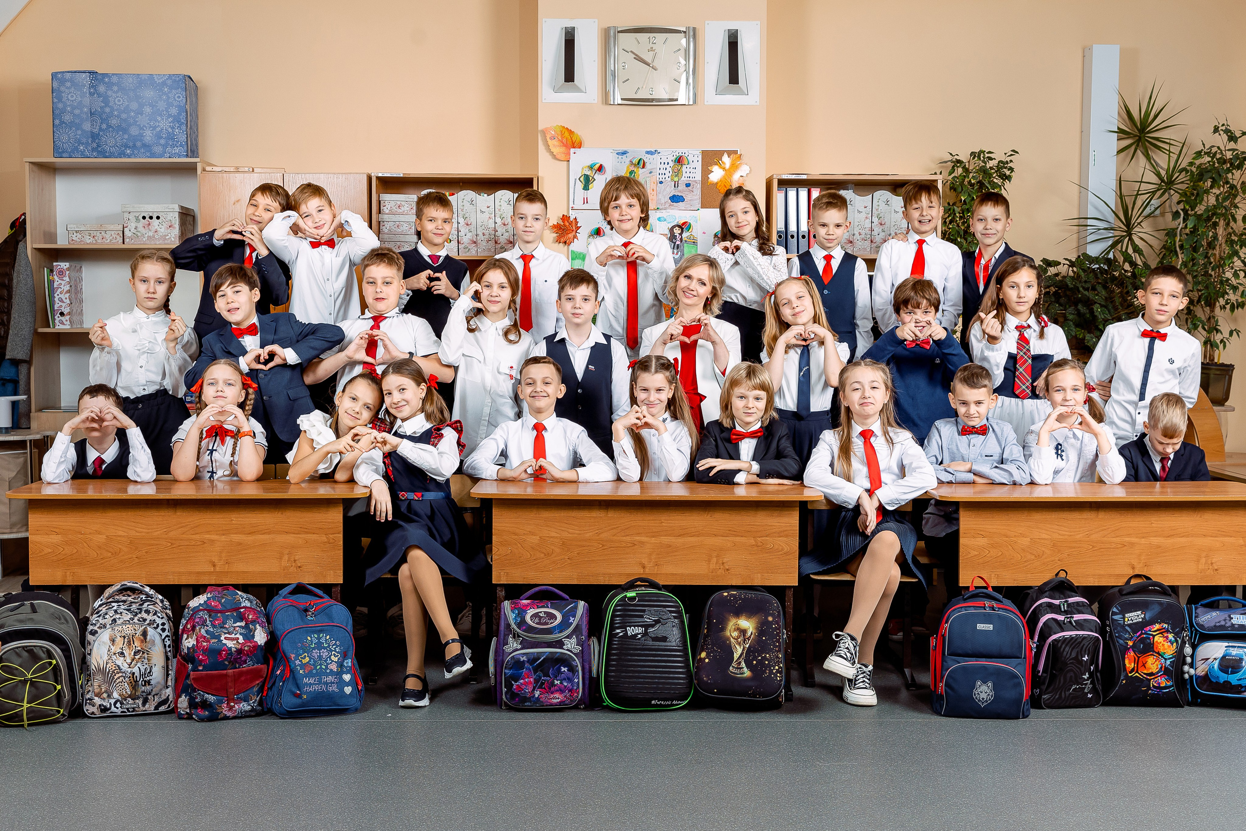 Общие фото класса. Семейный и детский фотограф Комина Елена, Власиха, Одинцово