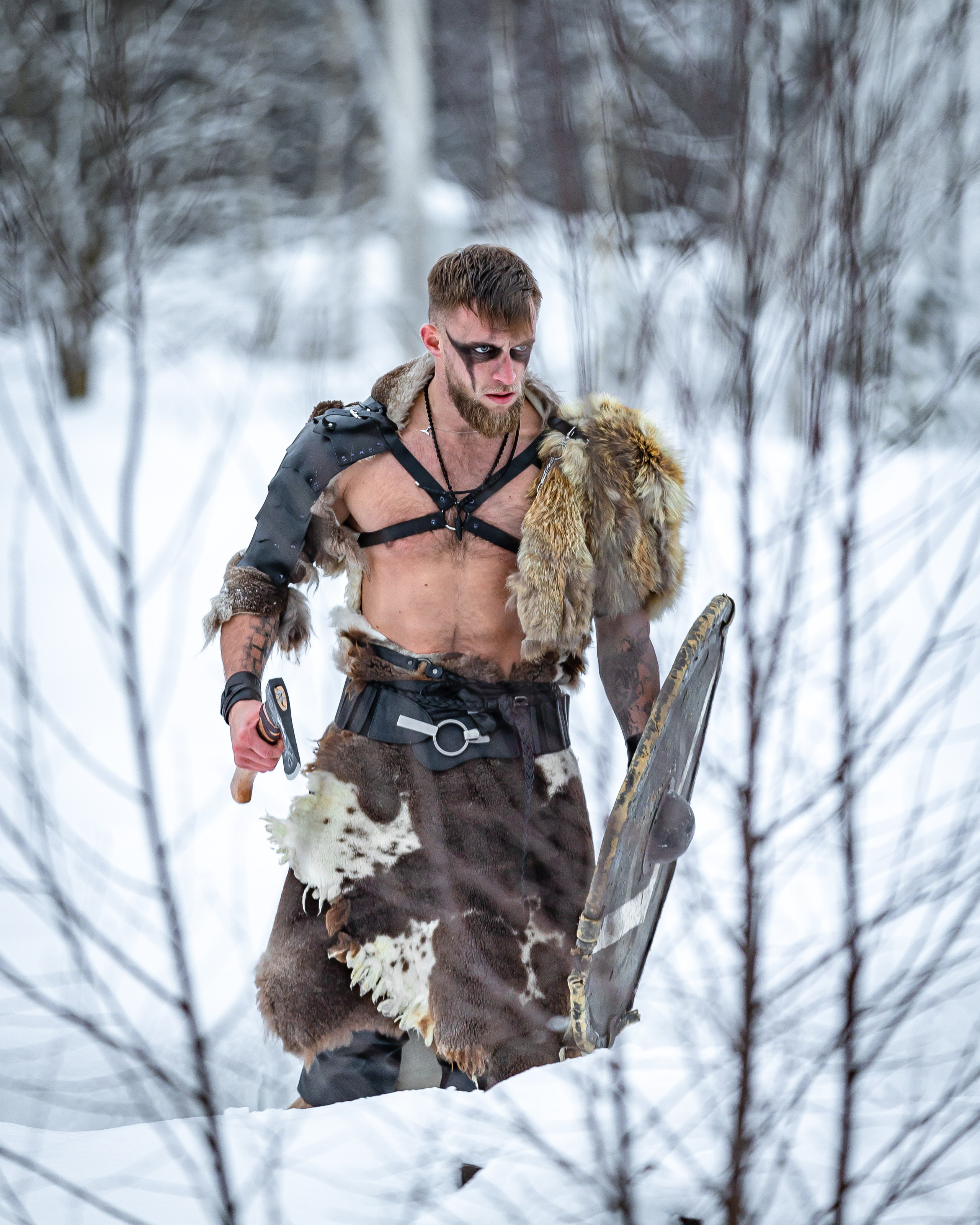 Викинг. Фотосессия в Середниково. Фотограф Владимир Охрименко