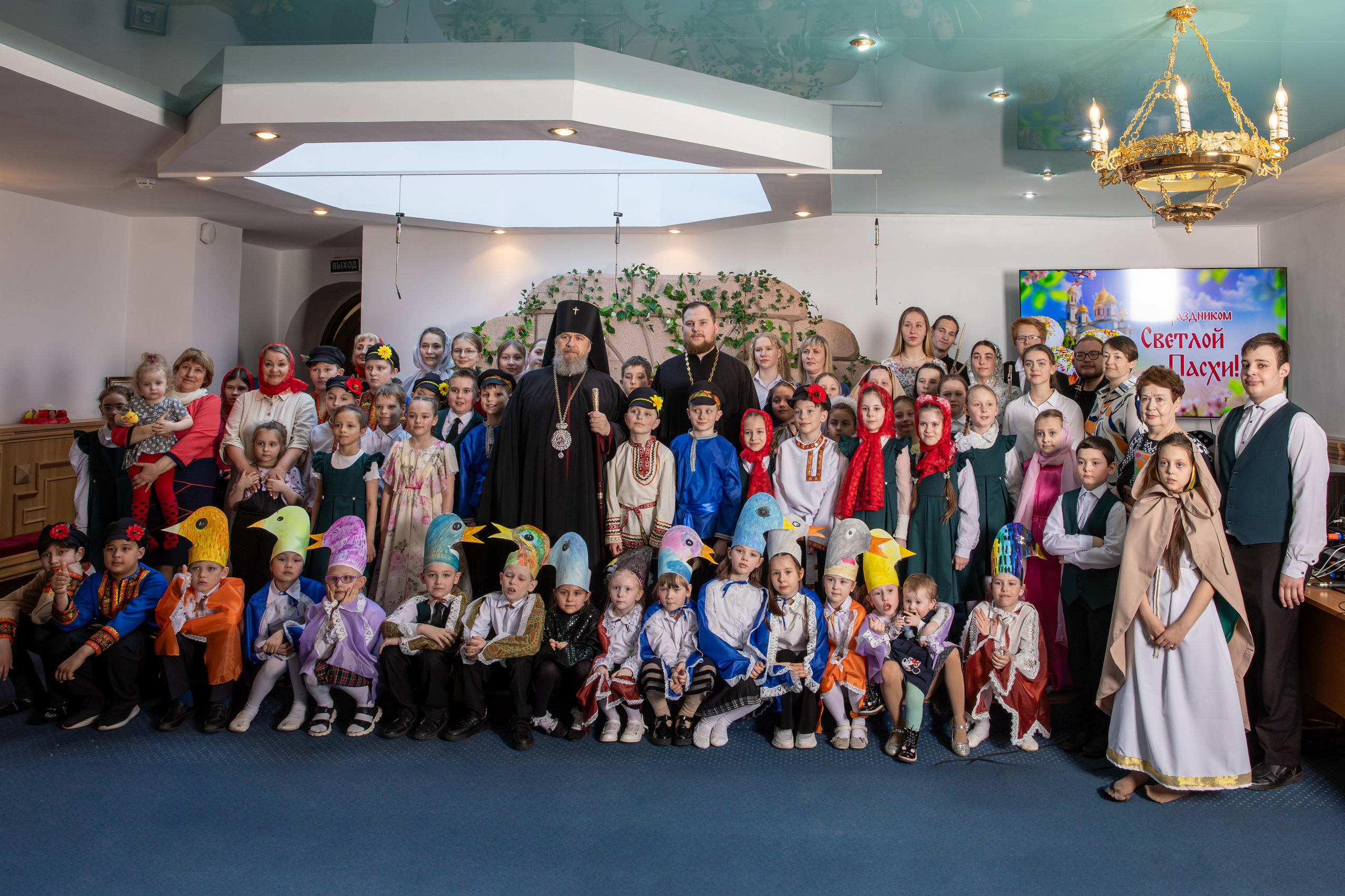 Пасхальный концерт Воскресная школа 2025. Фотограф Таинств Крещение и Венчания г. Магадан Власова Ульяна