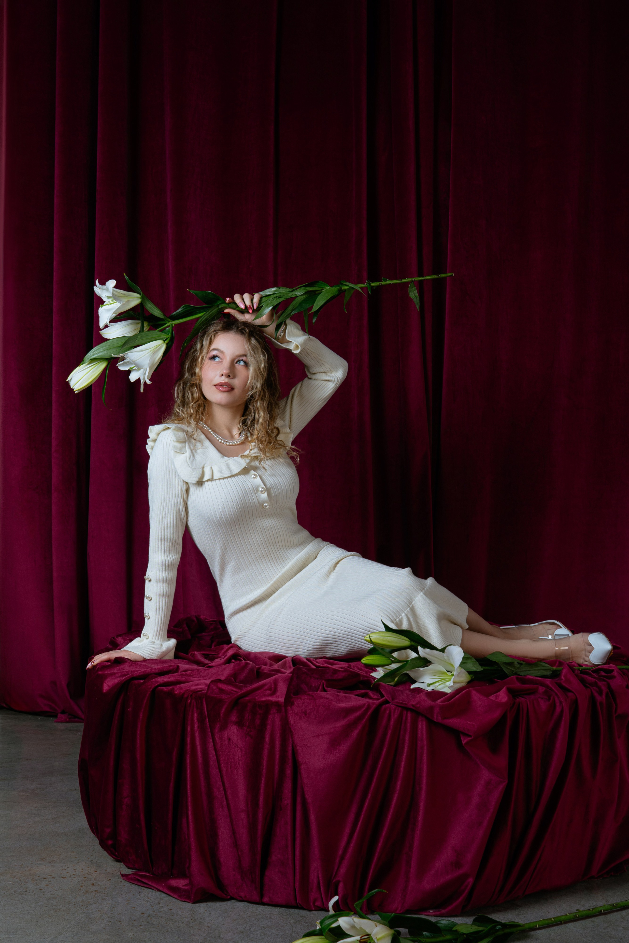 Лилии. Женский фотограф в Москве Анастасия Сидорова