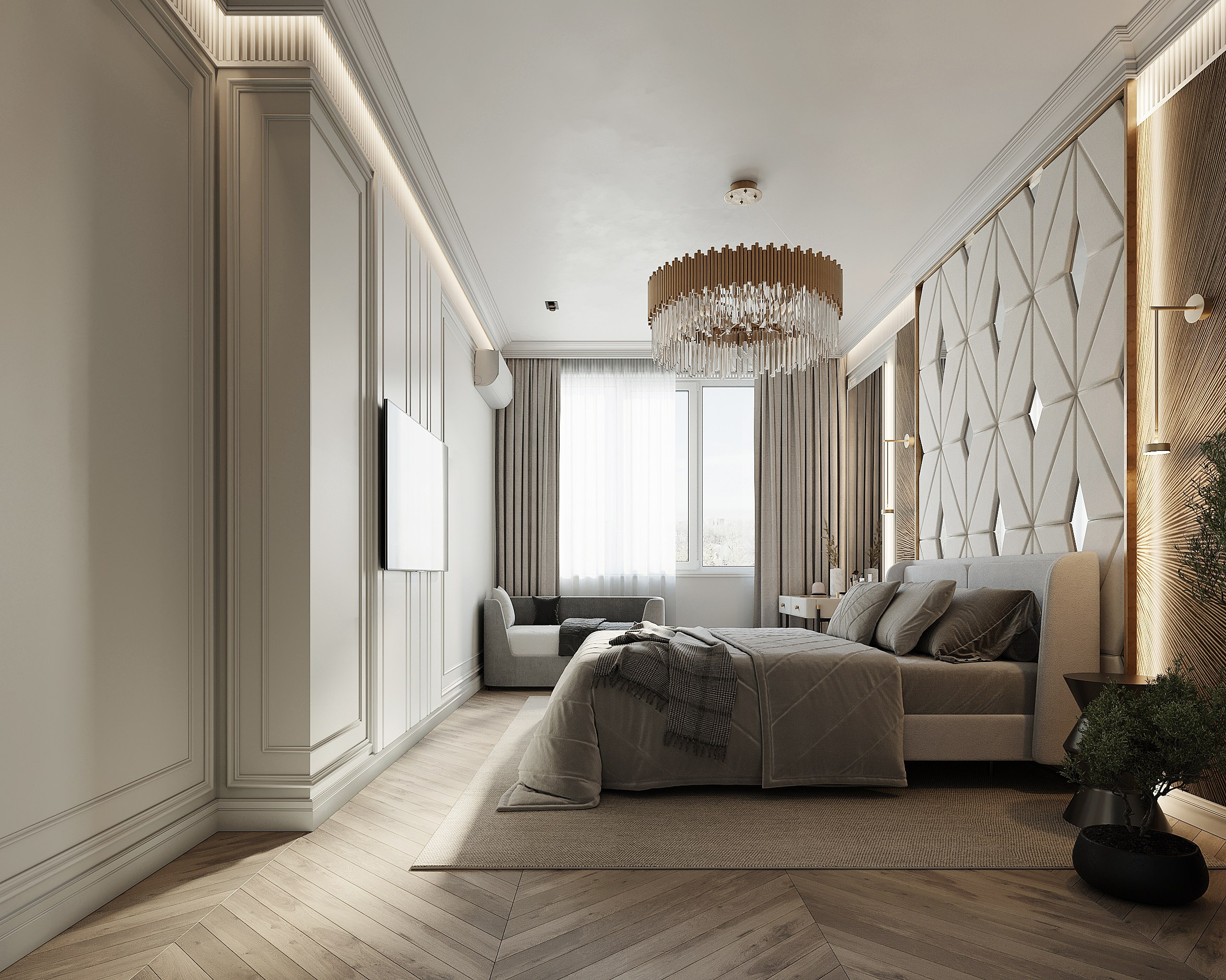 ЖК «REMIZOVKA», 156 м2/3. Room Design Studio