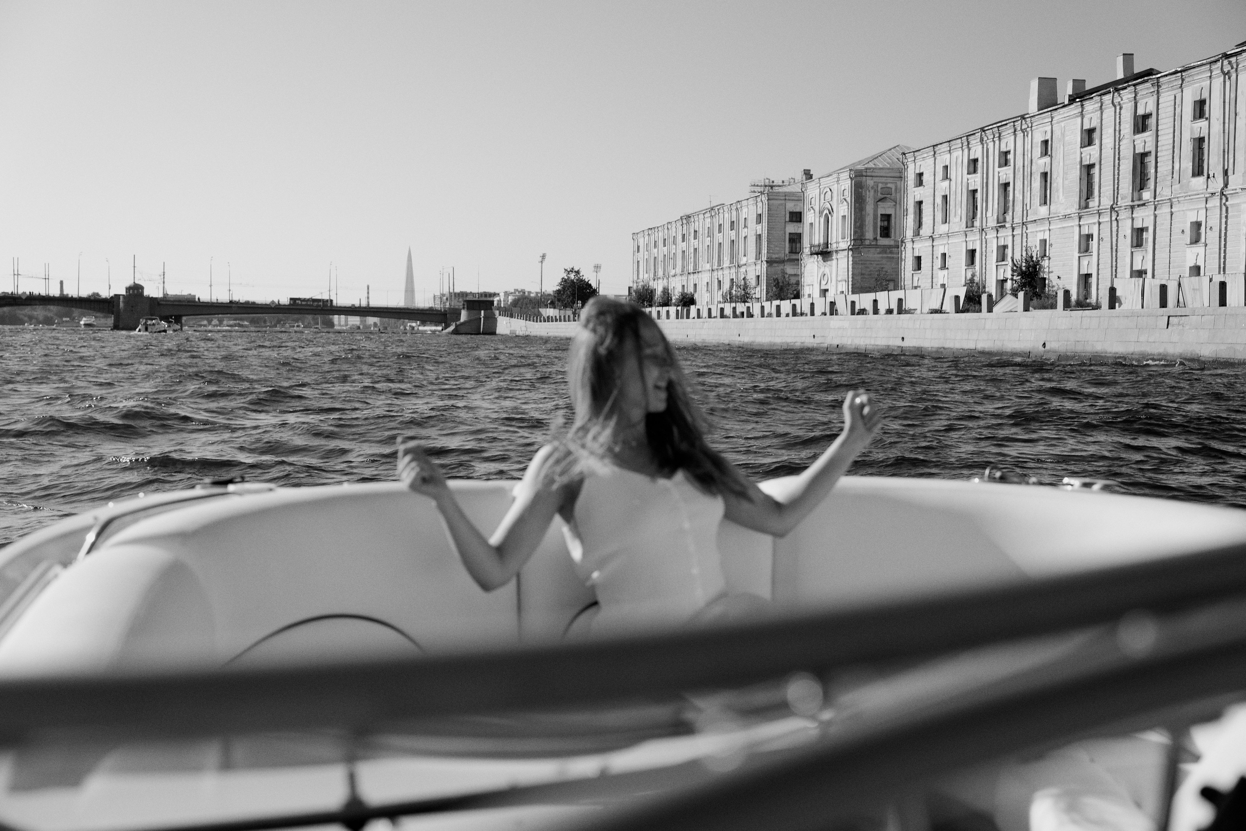 Девичник на катере. Фотограф / Санкт-Петербург / Галина Никонова