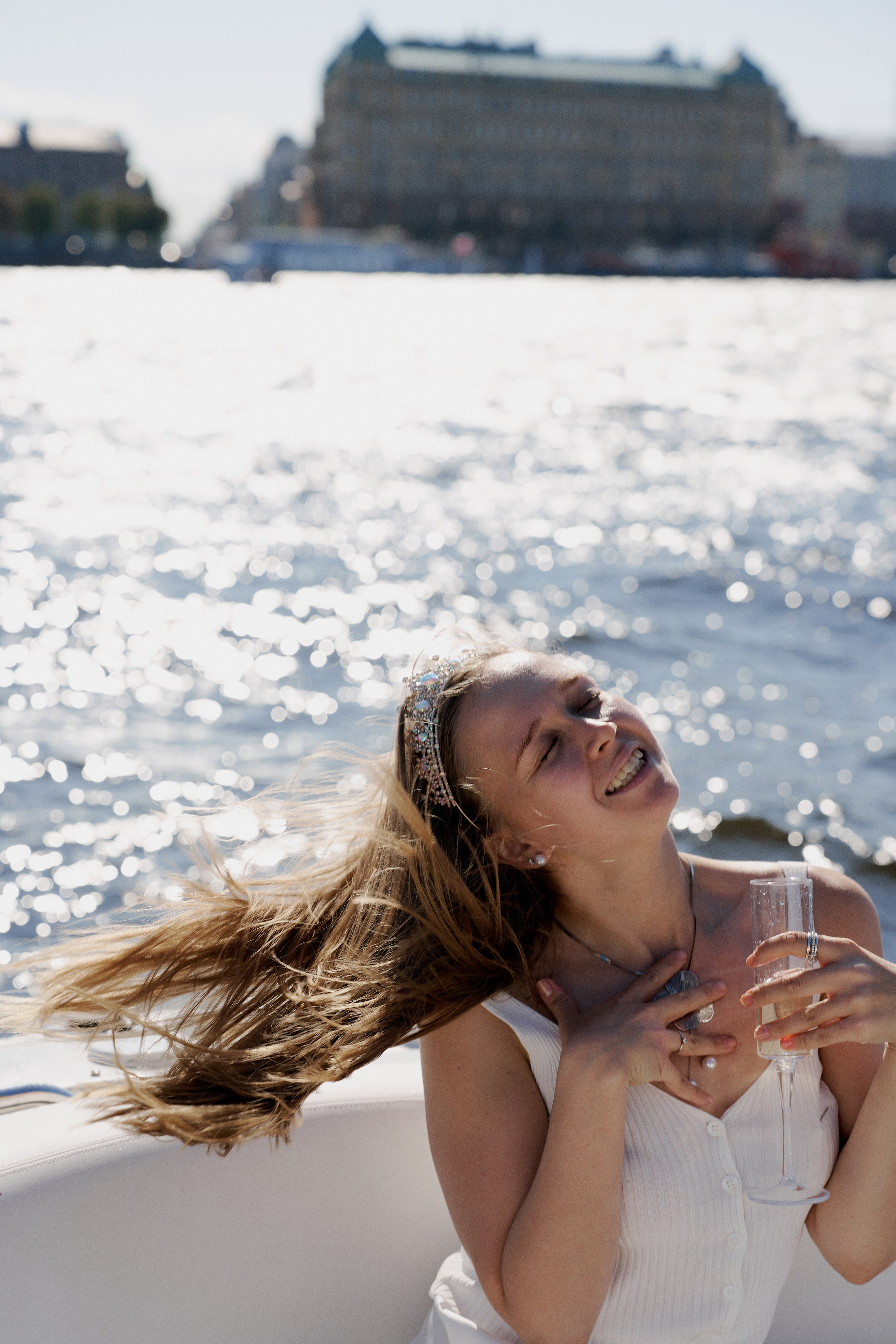 Девичник на катере. Фотограф / Санкт-Петербург / Галина Никонова