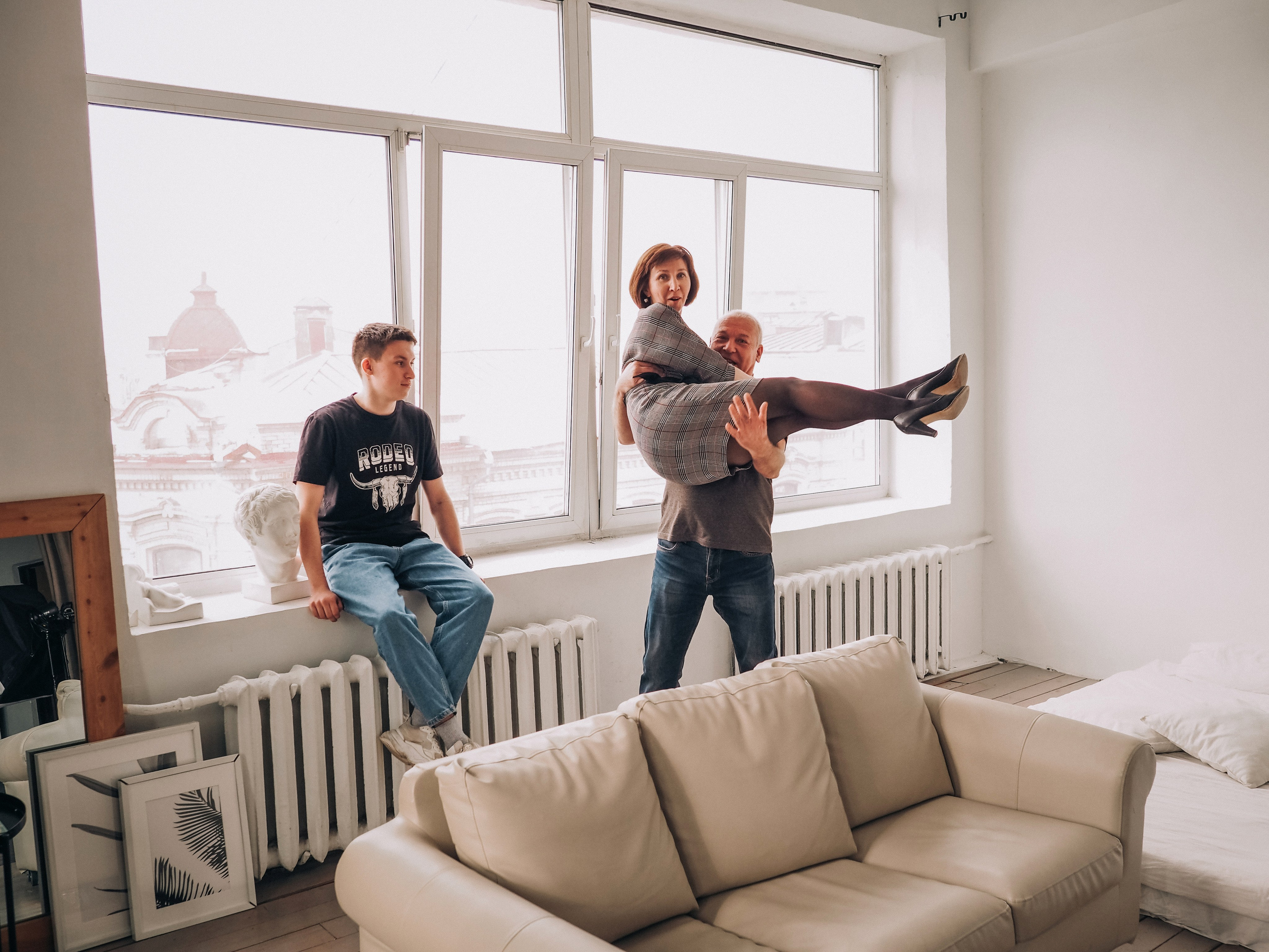 Алексей Дина и Максим. Семейный фотограф Ольга Барабанова