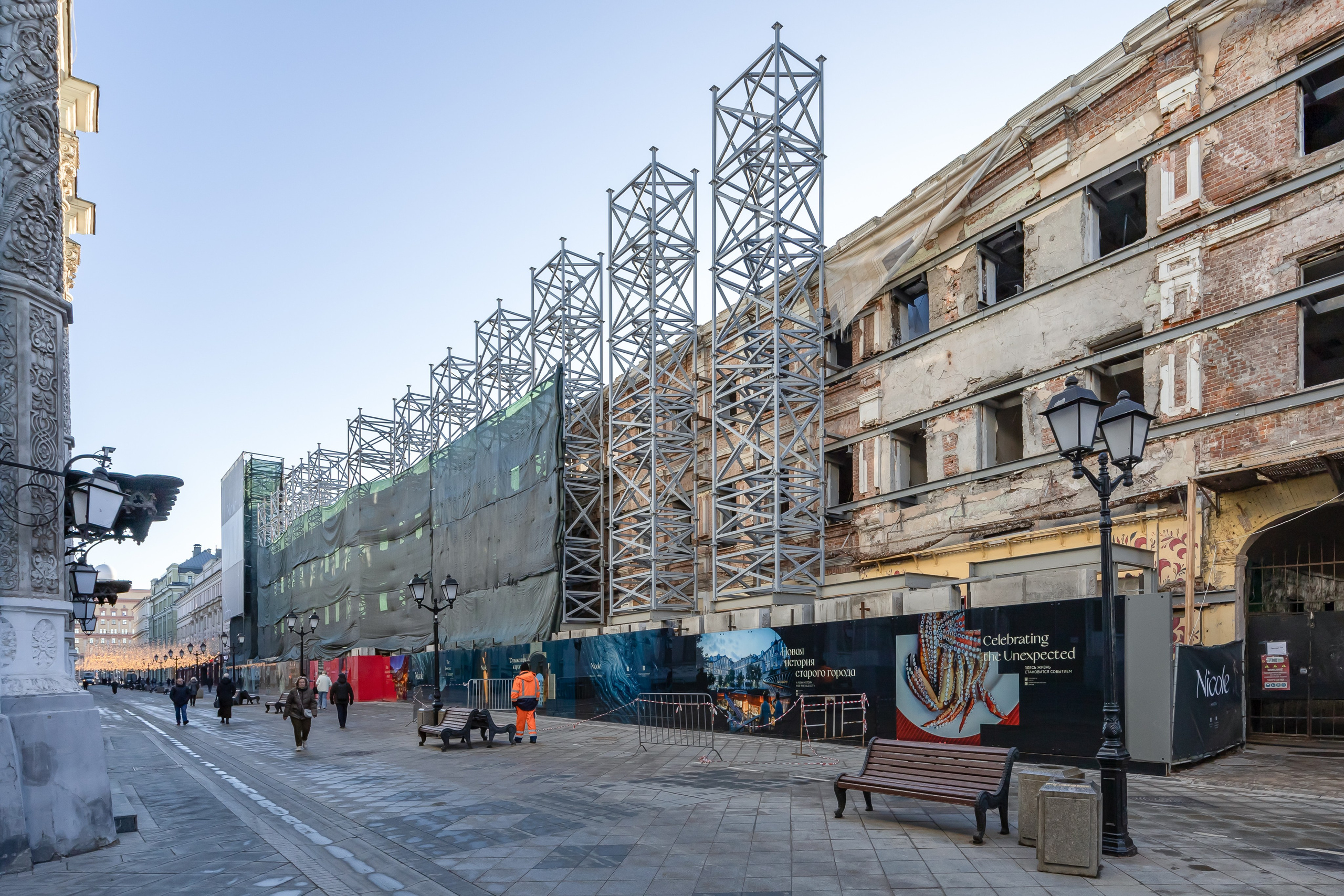 Съемка для строительной компании в Богоявленском переулке. Интерьерный фотограф в Москве Сергей Чекмезов