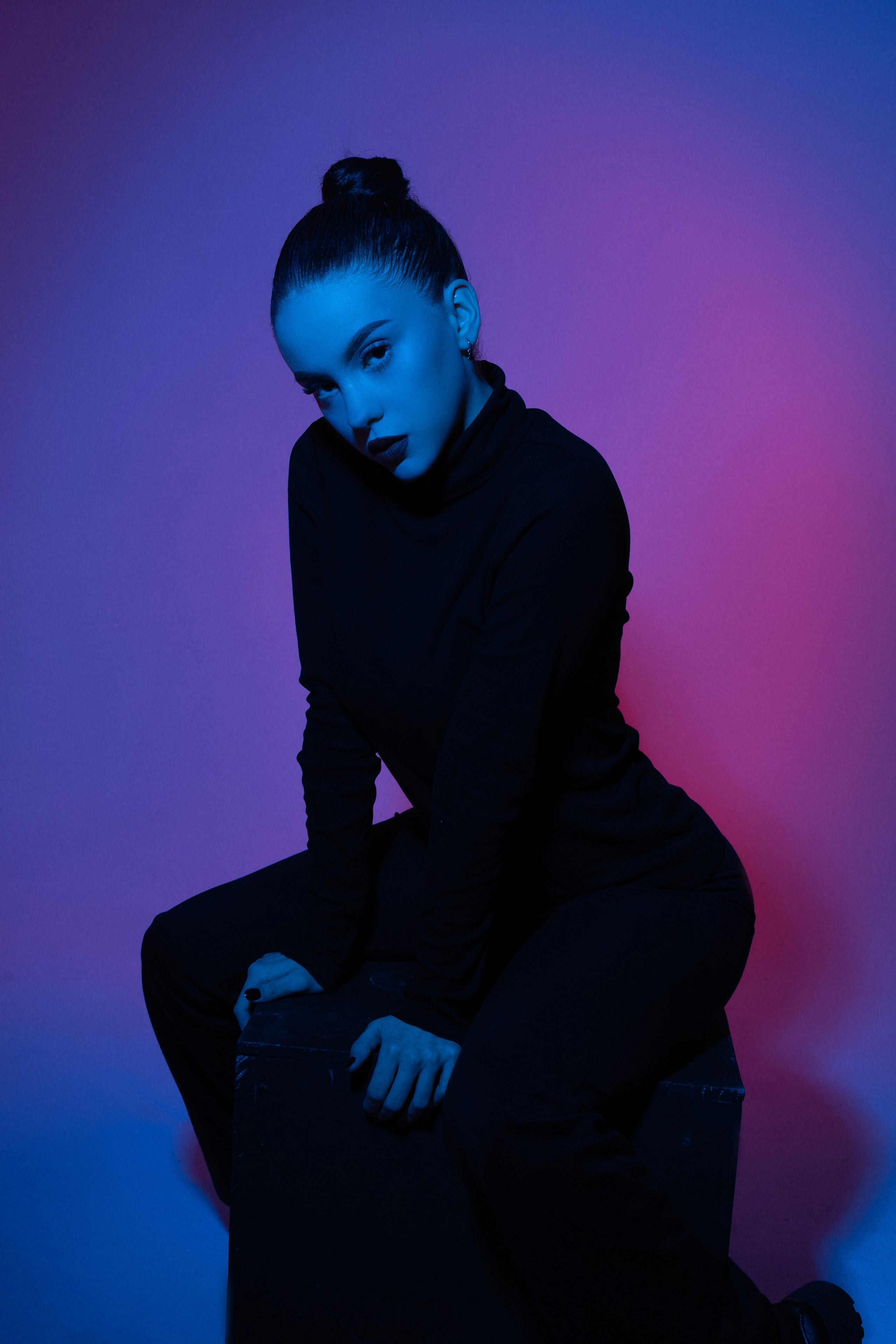 In blue. Фотограф в Воркуте Мария Фомина