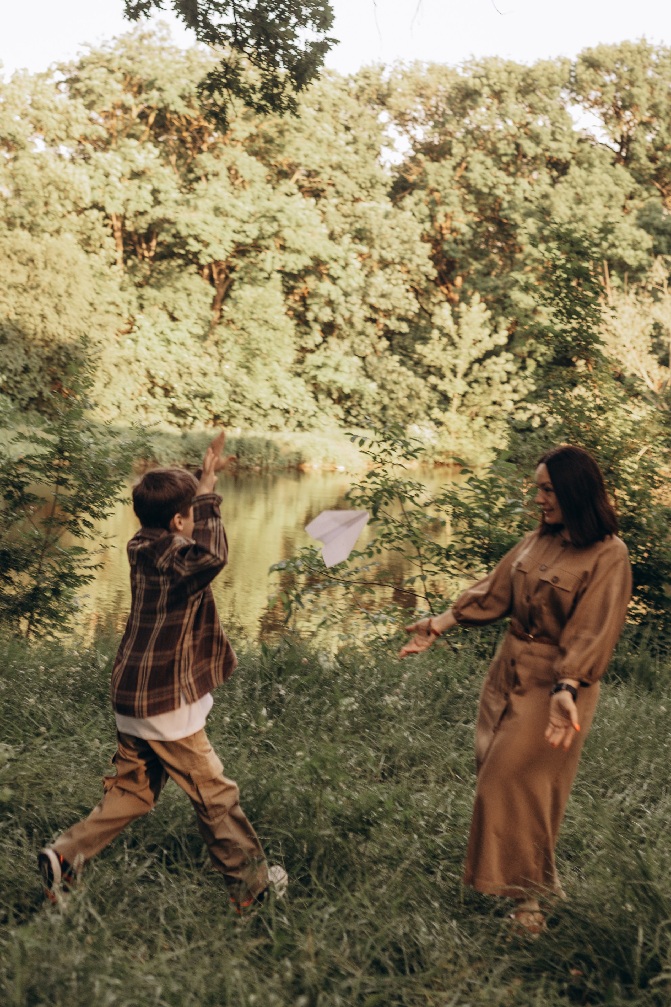 Прогулка по Ртищевскому пруду с прекрасной семьёй Ларисы её мамой и сыном Глебом. Фотограф в Ставрополе Svetlana Matveeva