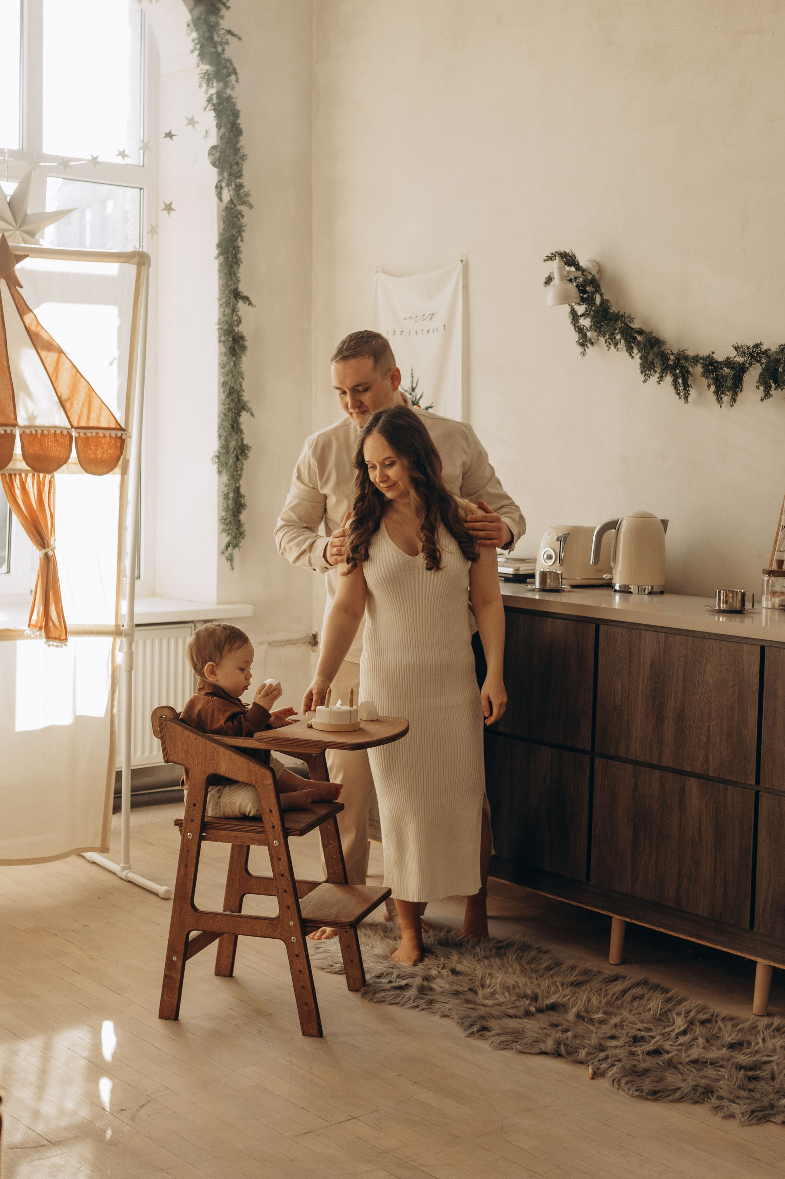 Новогодняя фотосессия в студии Редкое фото. Фотограф в Ставрополе Svetlana Matveeva