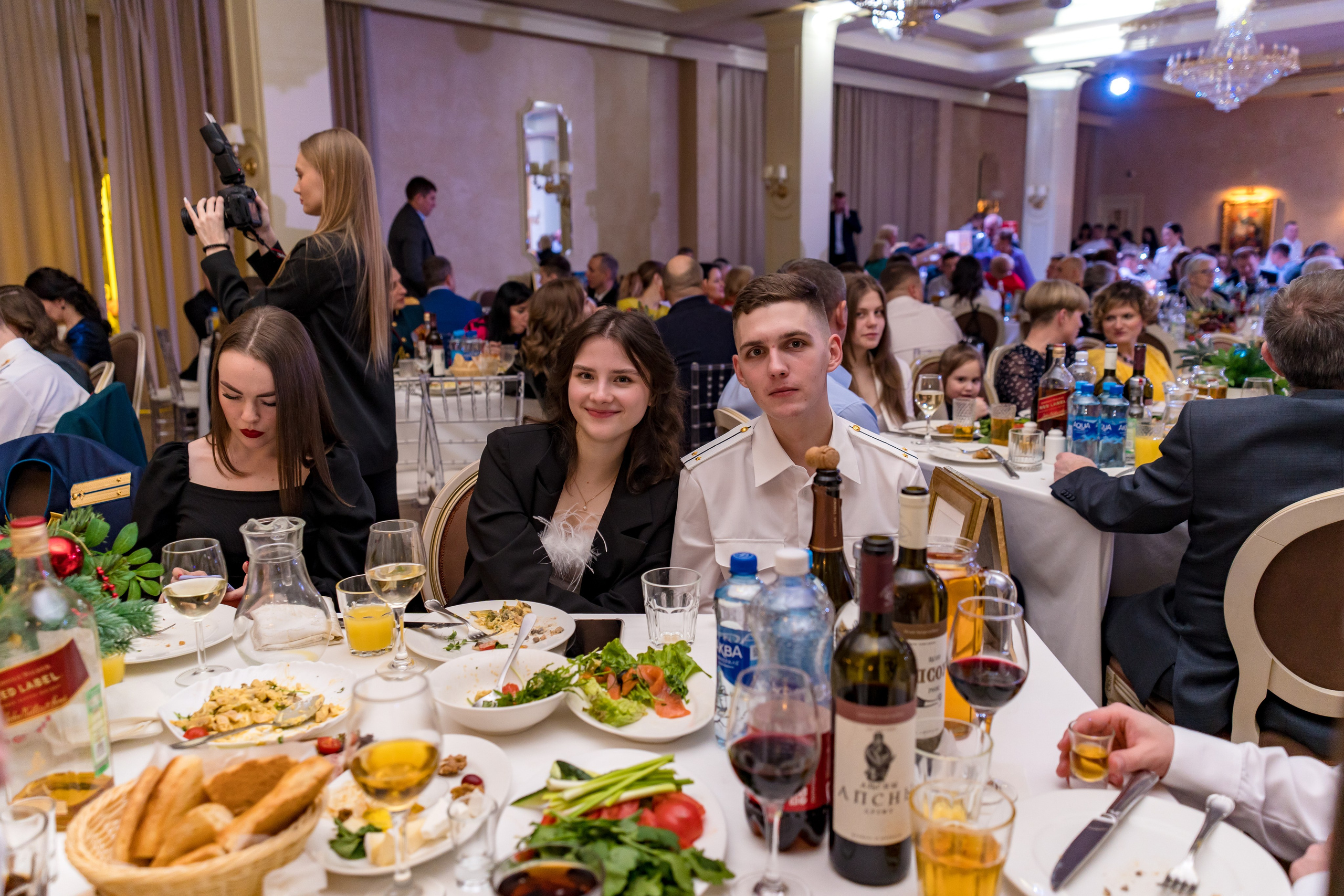 Фотосъемка выпуска военной академии и вручение дипломов