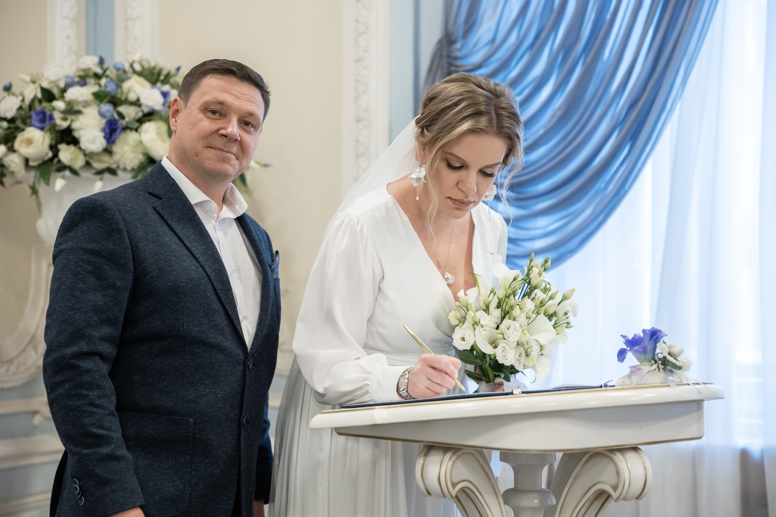 ЗАГС. Свадебный фотограф Санкт-Петербург Катерина Ширяева