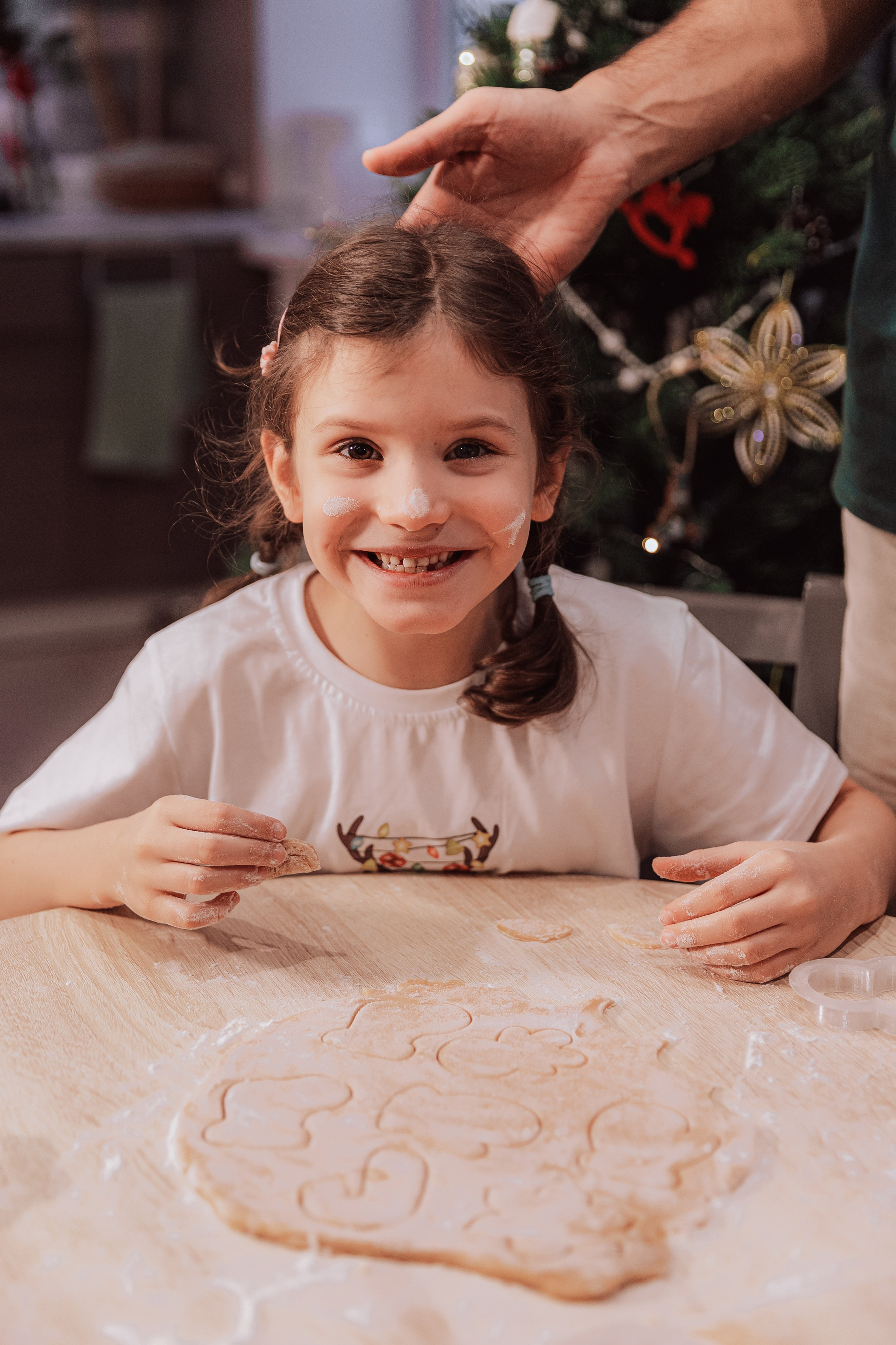 Домашняя семейная новогодняя фотосессия. Семейный и детский фотограф в Мурманске Карина Березина