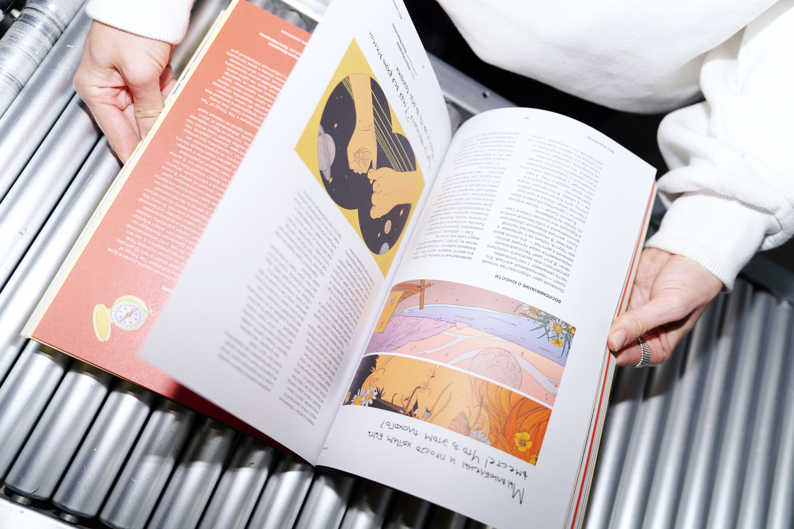 Производство журнала ornament. Портретный и репортажный фотограф Настя Климачева