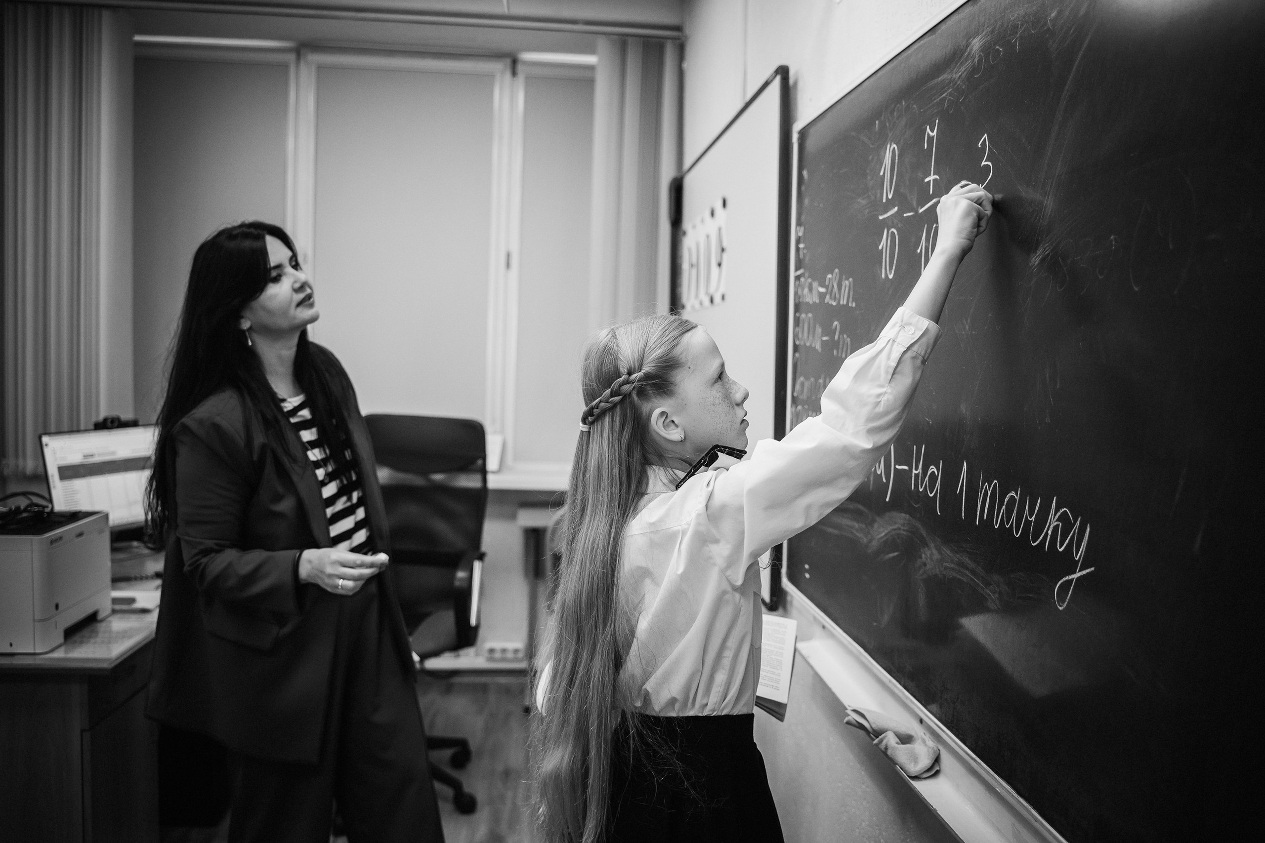 Юля, День в школе. Выпускные альбомы, школьные фотосессии в городе Новороссийске